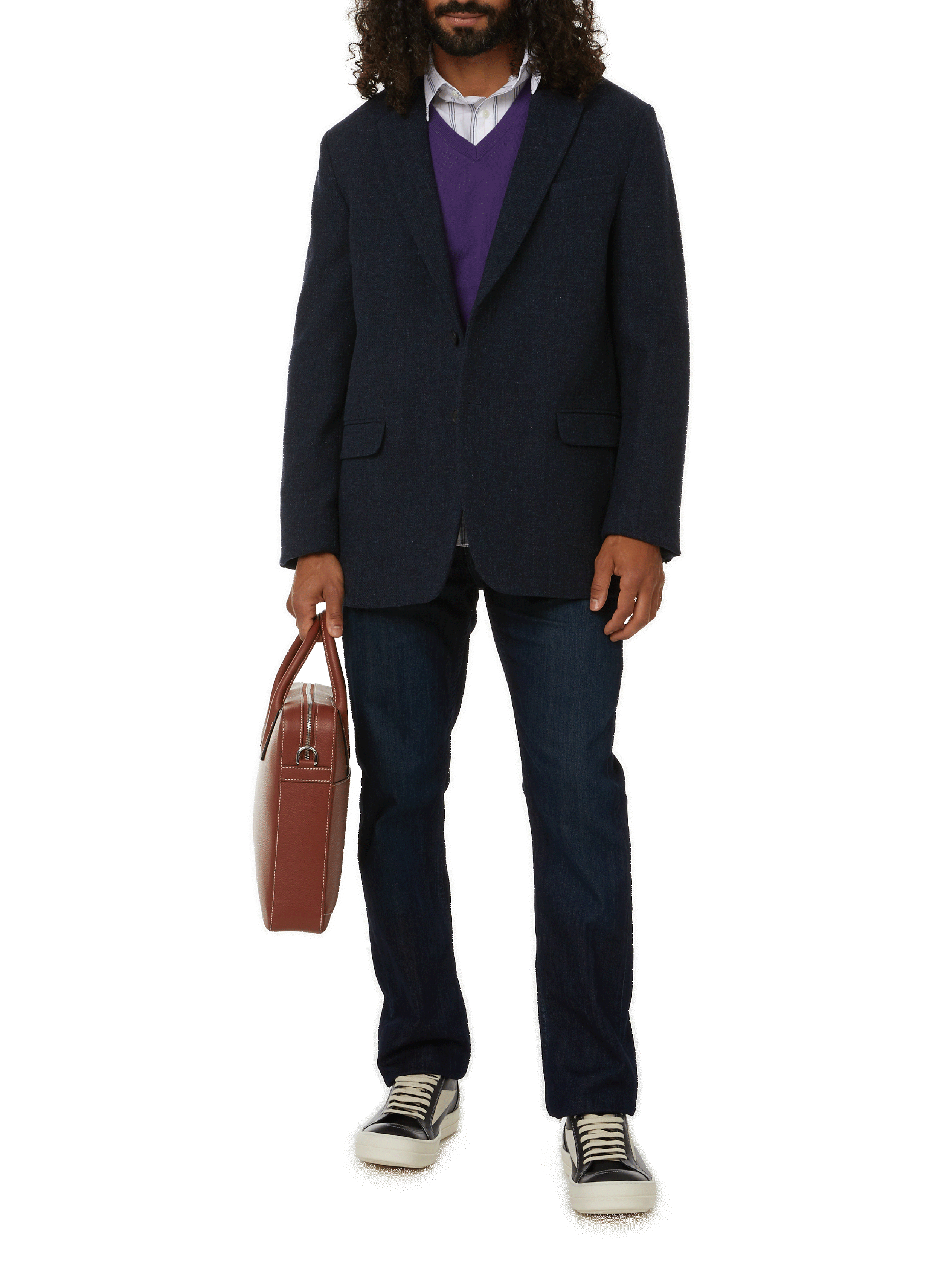 Wool suit jacket SAISON 1865 Blue