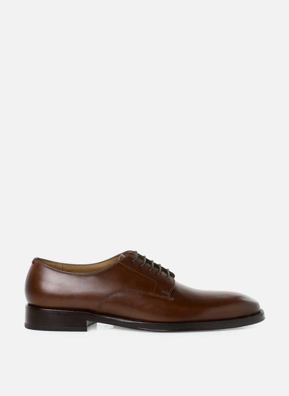 Derbies en cuir Jason Marron by PAUL SMITH PAUL SMITH Derbies en cuir Jason Marron