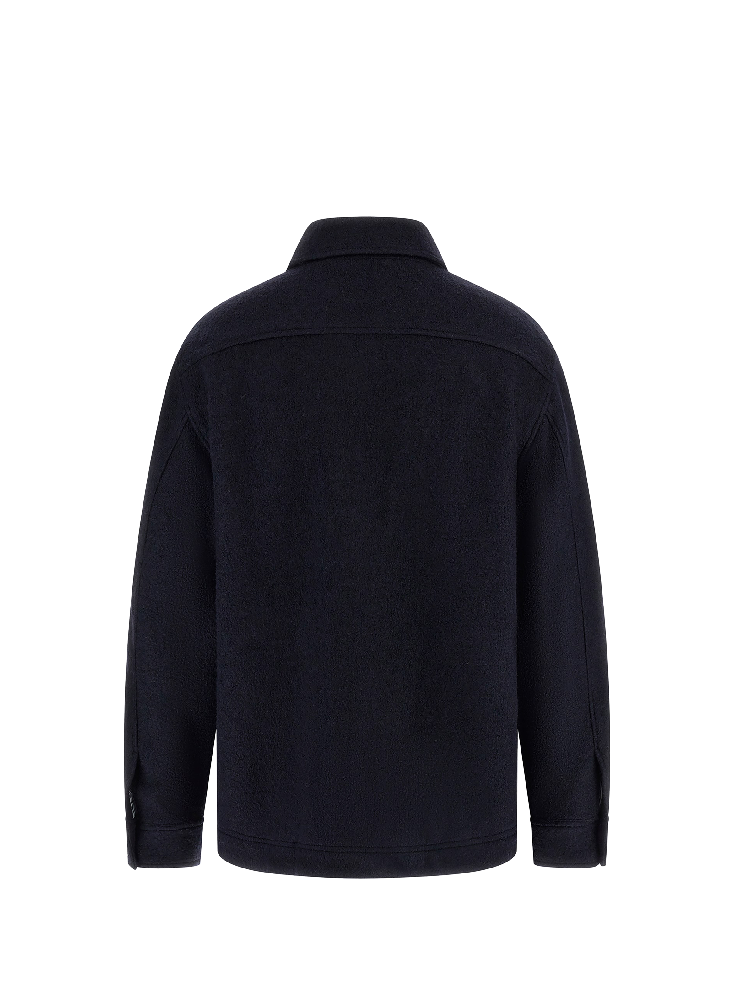 Wool-blend overshirt GUESS Blue