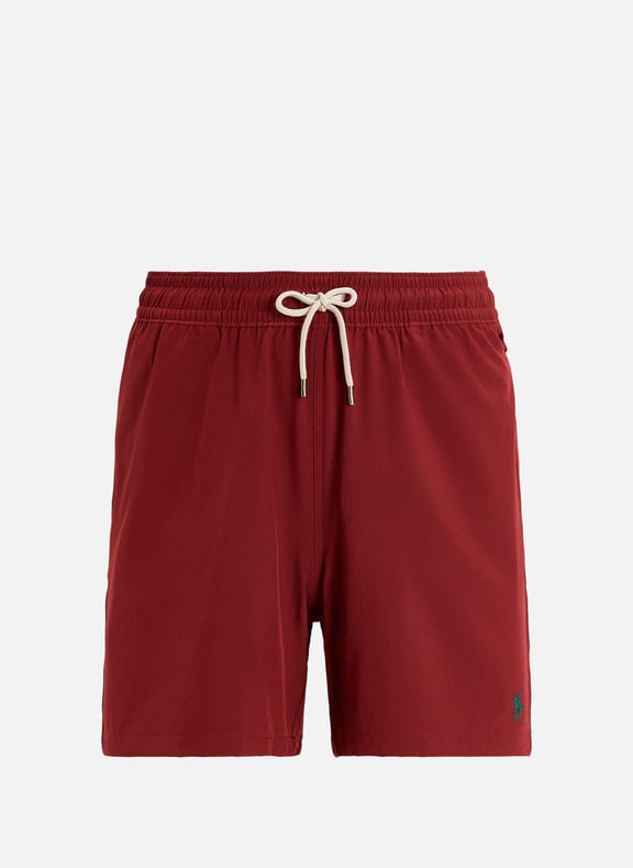 Recycled polyester swim shorts Red by POLO RALPH LAUREN POLO RALPH LAUREN Recycled polyester swim shorts Red