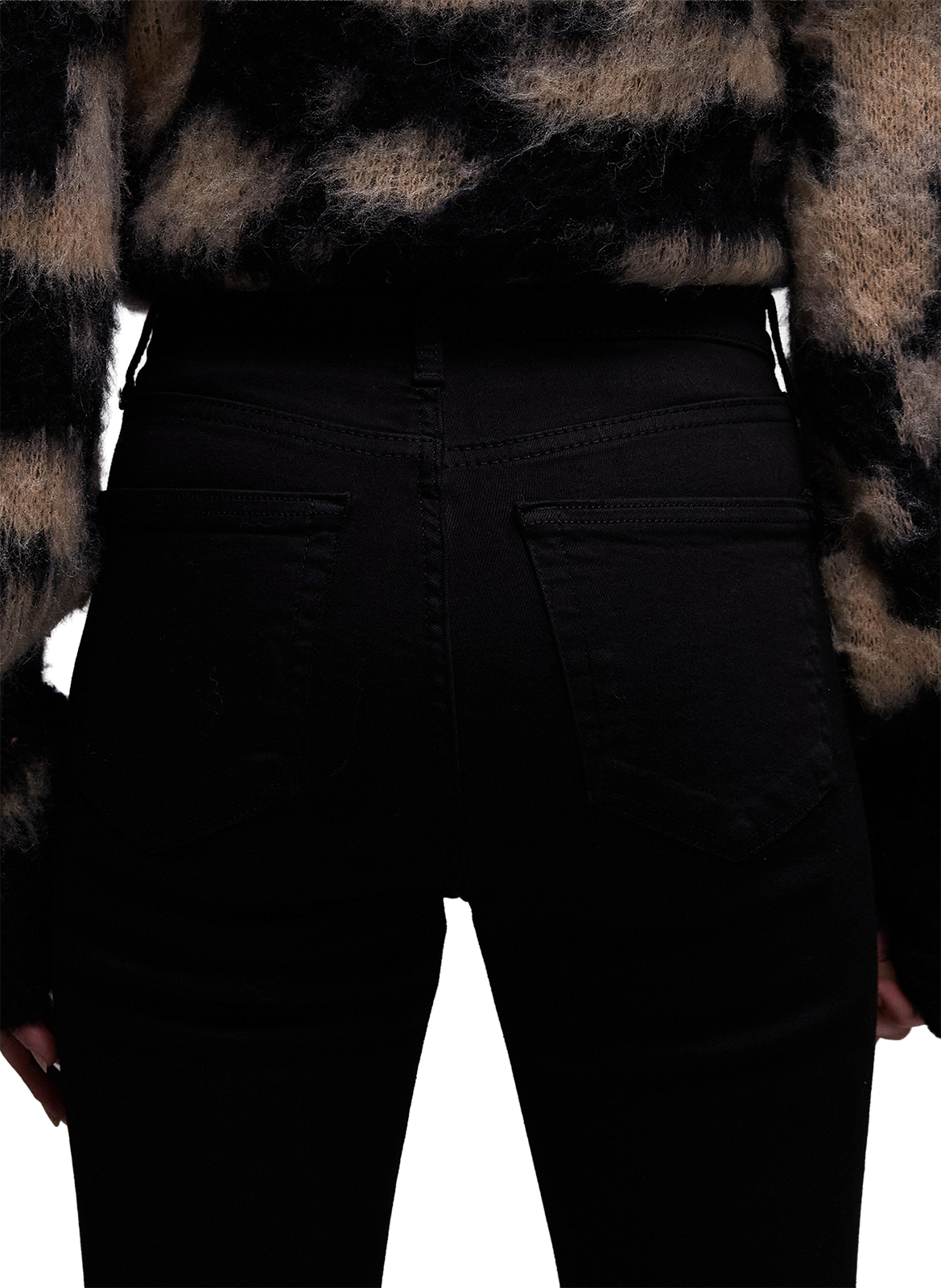 Cotton-blend slim-fit jeans TOPSHOP Blue