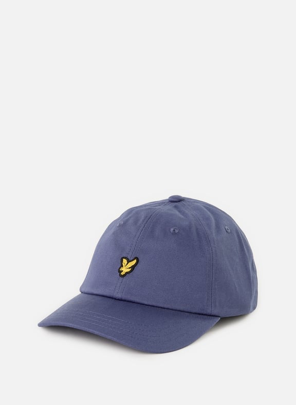 Casquette brodée en coton Violet by LYLE & SCOTT LYLE & SCOTT Casquette brodée en coton Violet