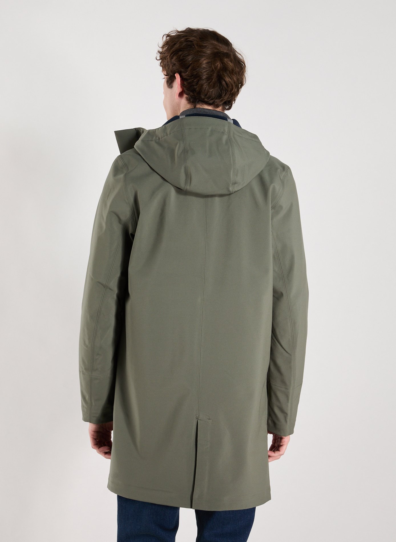Mid-length jacket K-WAY Khaki