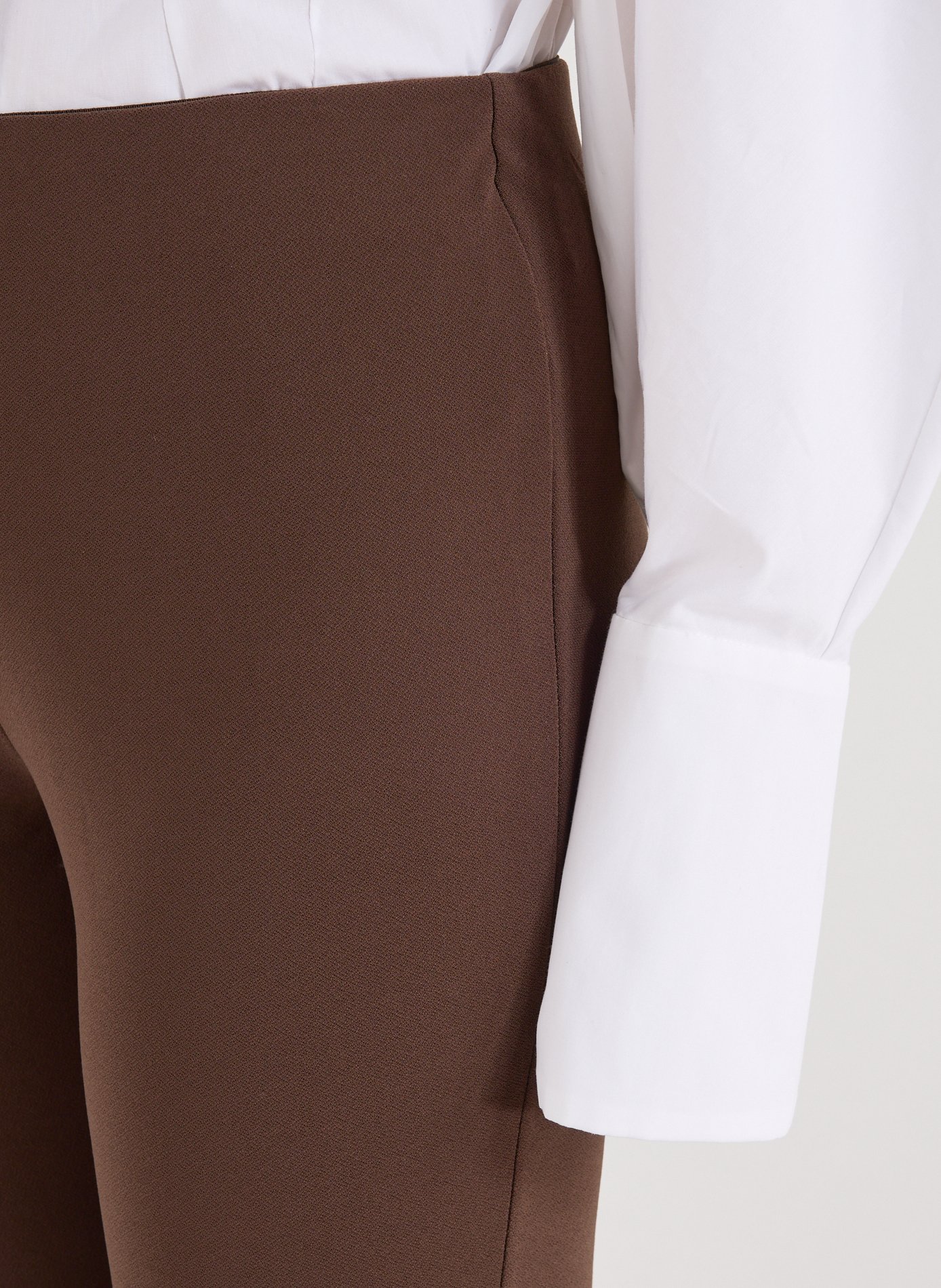 Pantalon slim court Vilea BY MALENE BIRGER Marron