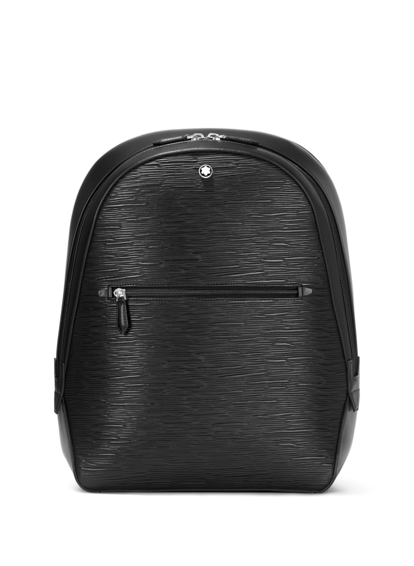 Leather backpack MONTBLANC Black