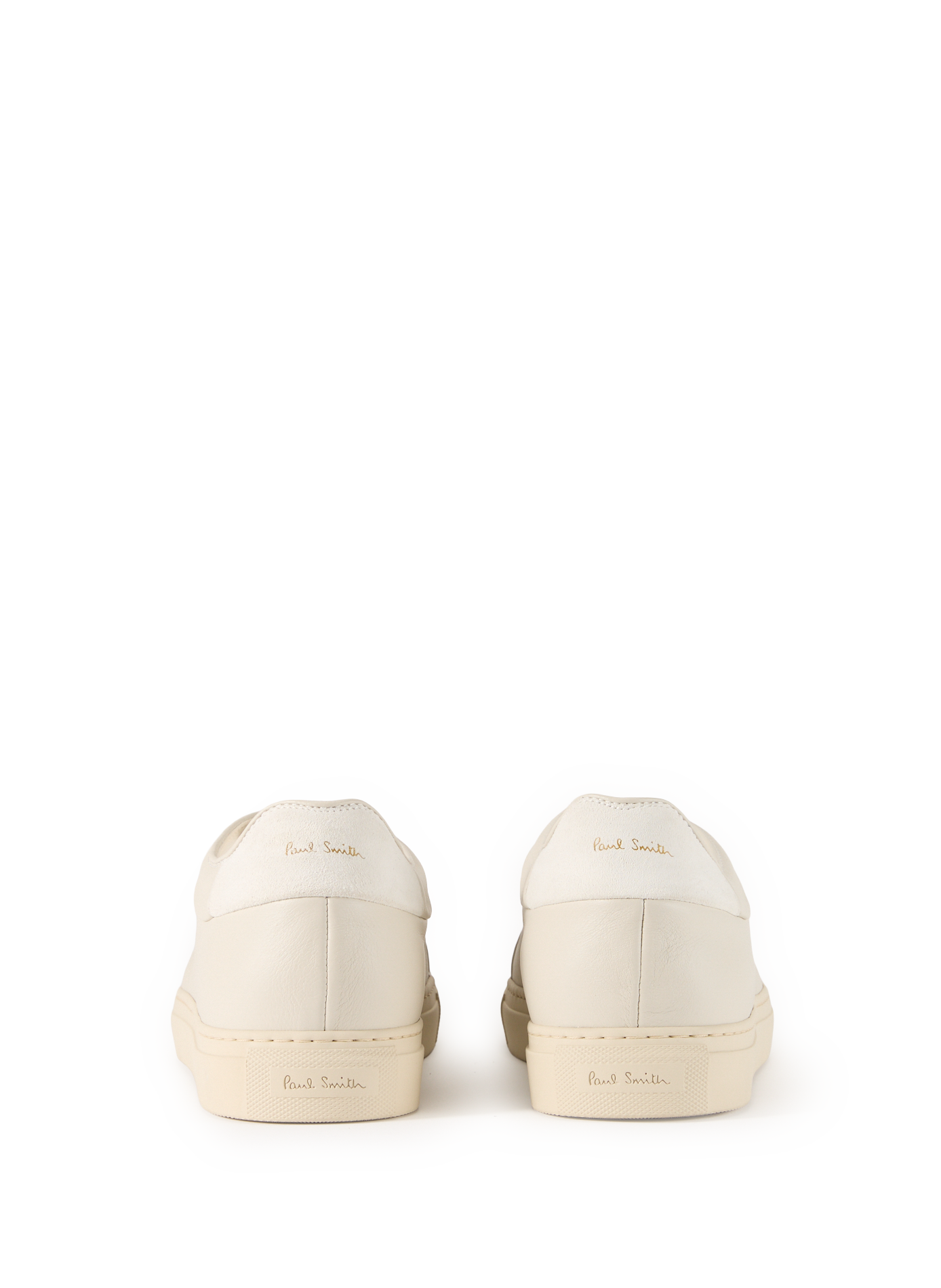 Solid leather sneakers PAUL SMITH Beige