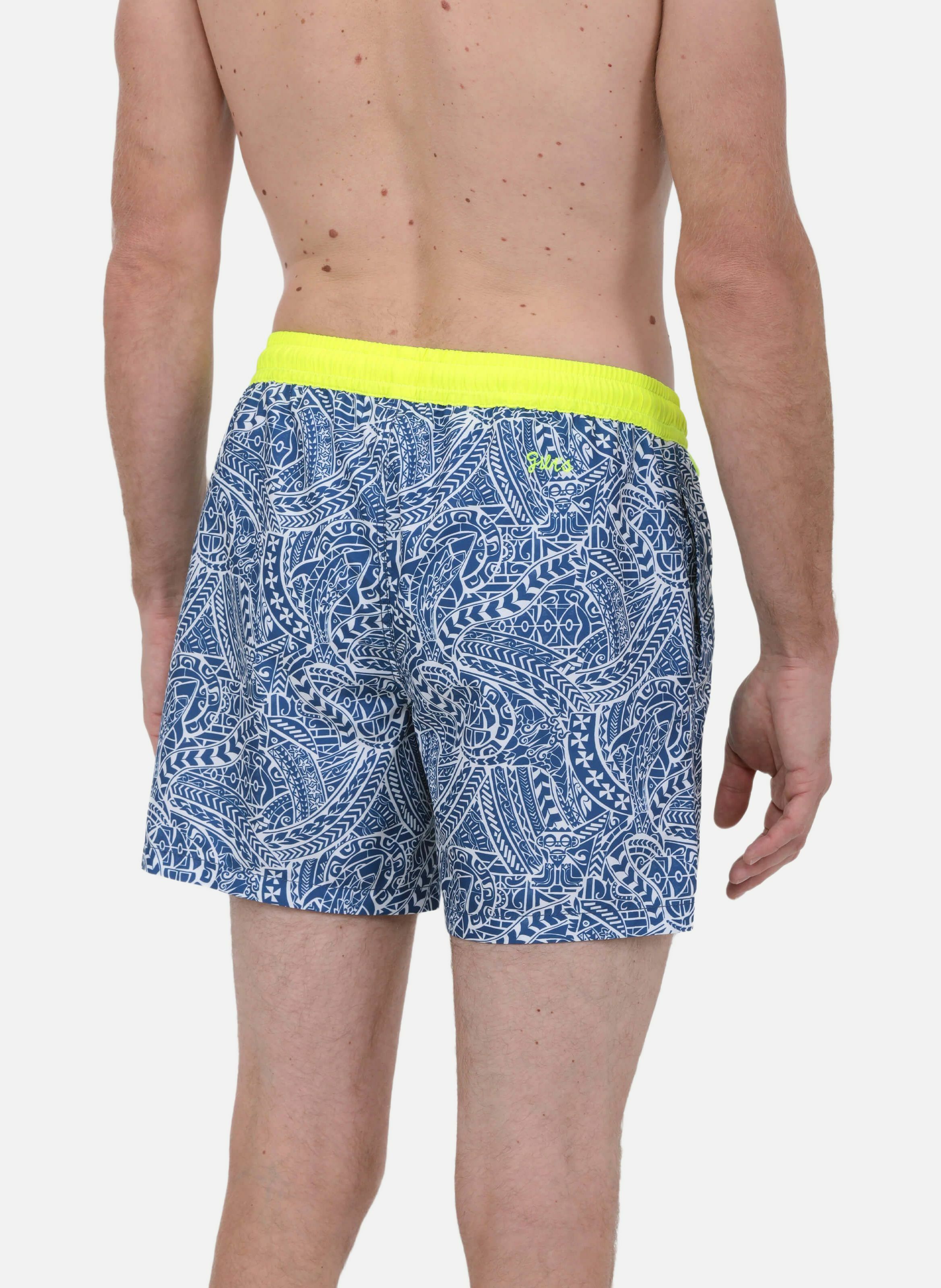 Short de bain   marquises GILI'S Bleu
