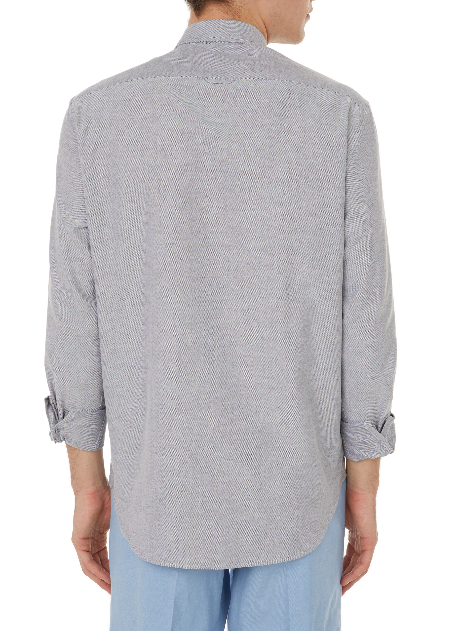 Cotton marl shirt EDITIONS 102 Green