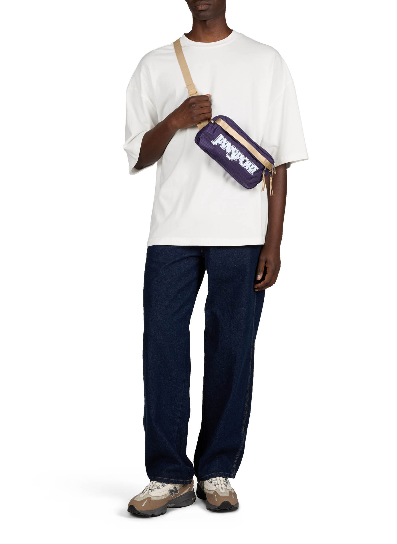 Solid color oversized cotton T-shirt ENTIRE STUDIOS White