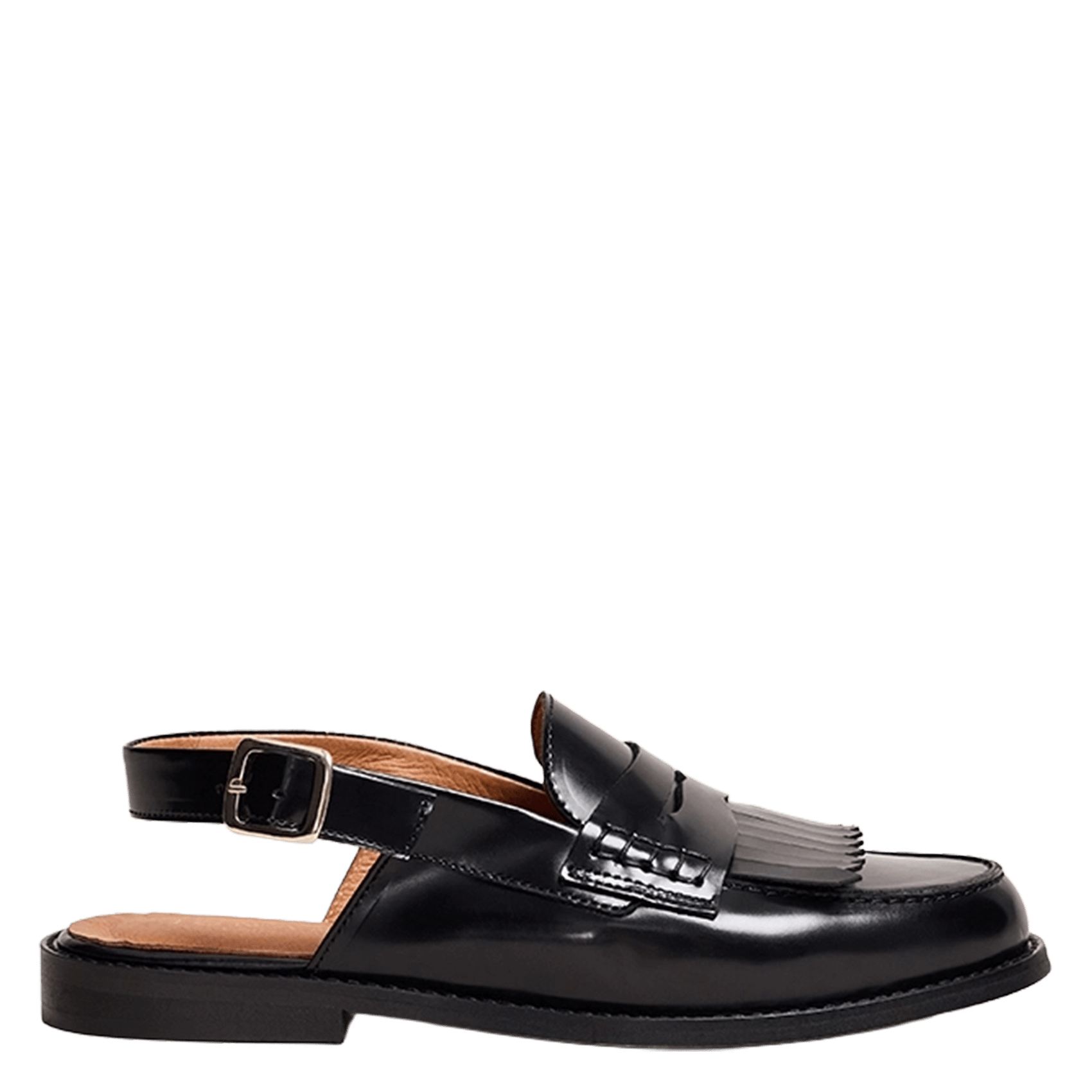 Mocassins en cuir audelle JONAK Noir