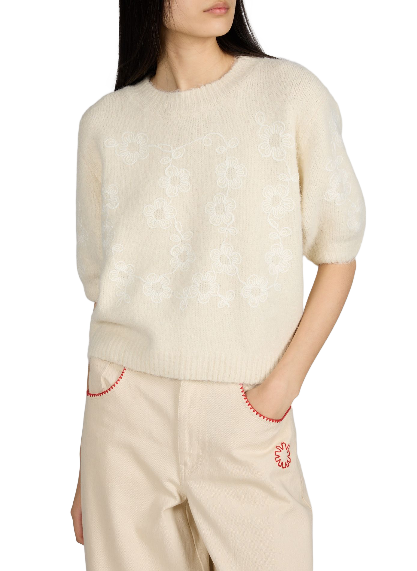 Knit Cyrielle sweater ARTLOVE Beige