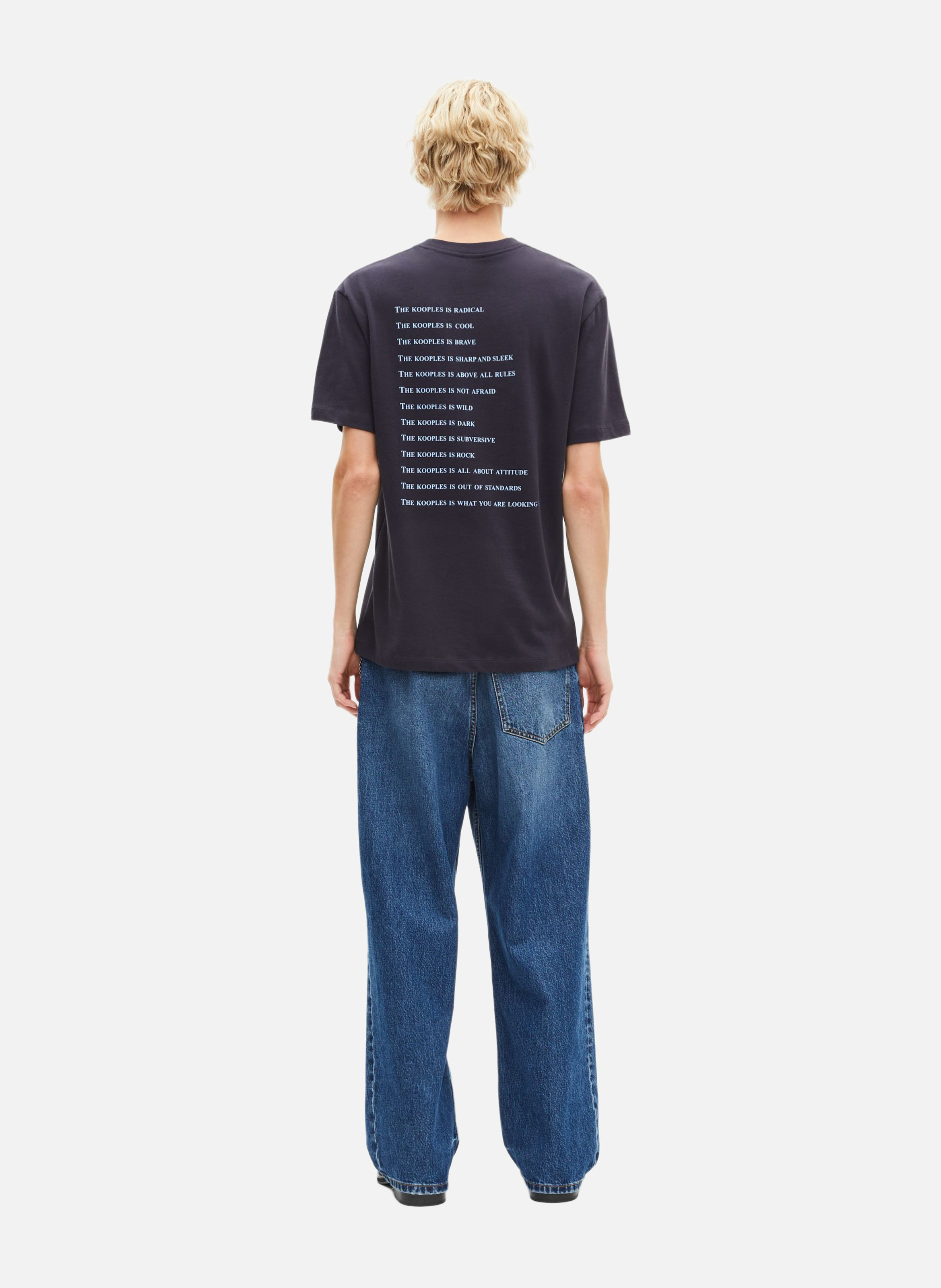 T-shirt what is denim Bleu