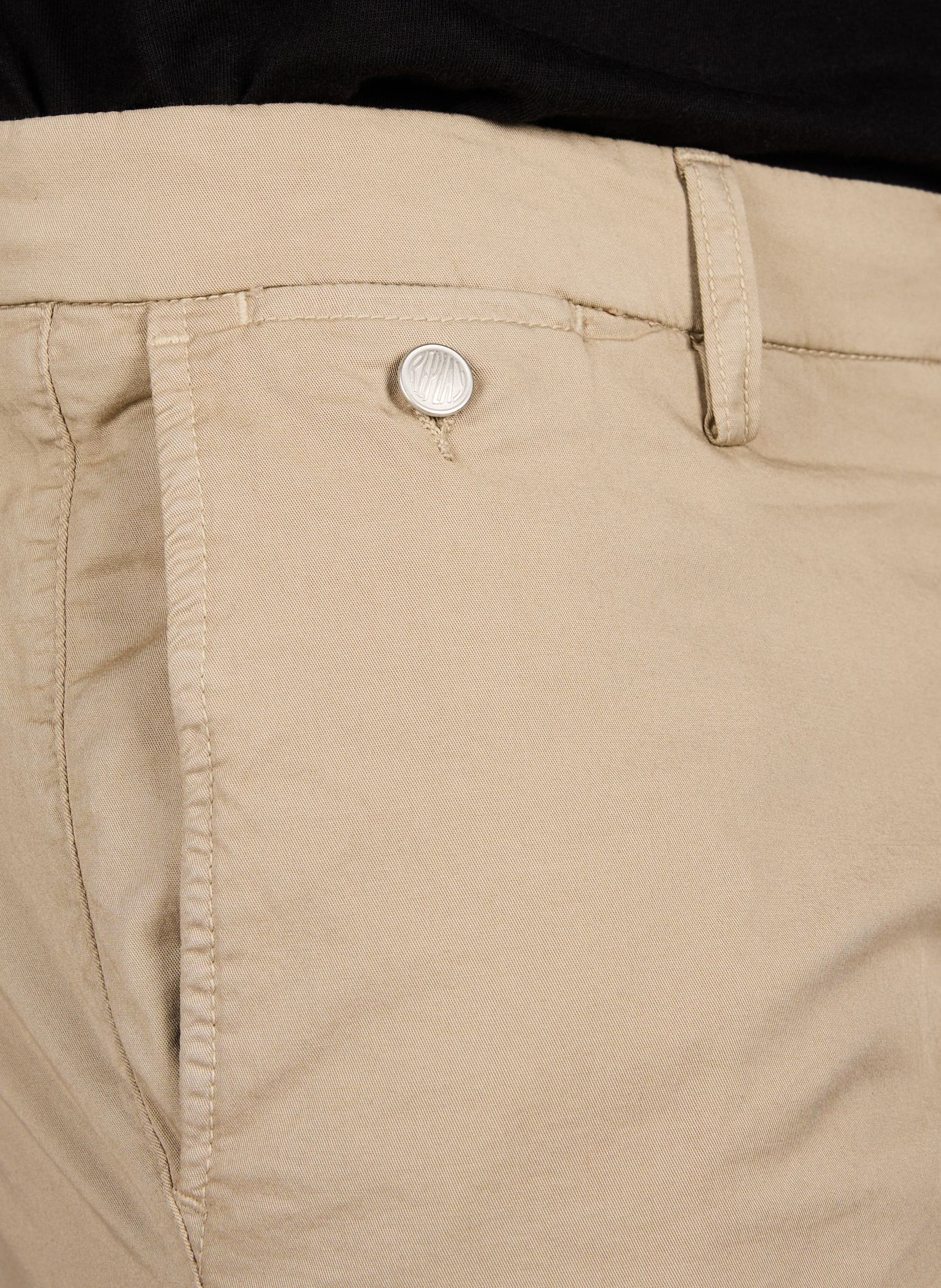 Pantalon uni en coton mélangé REPLAY Orange