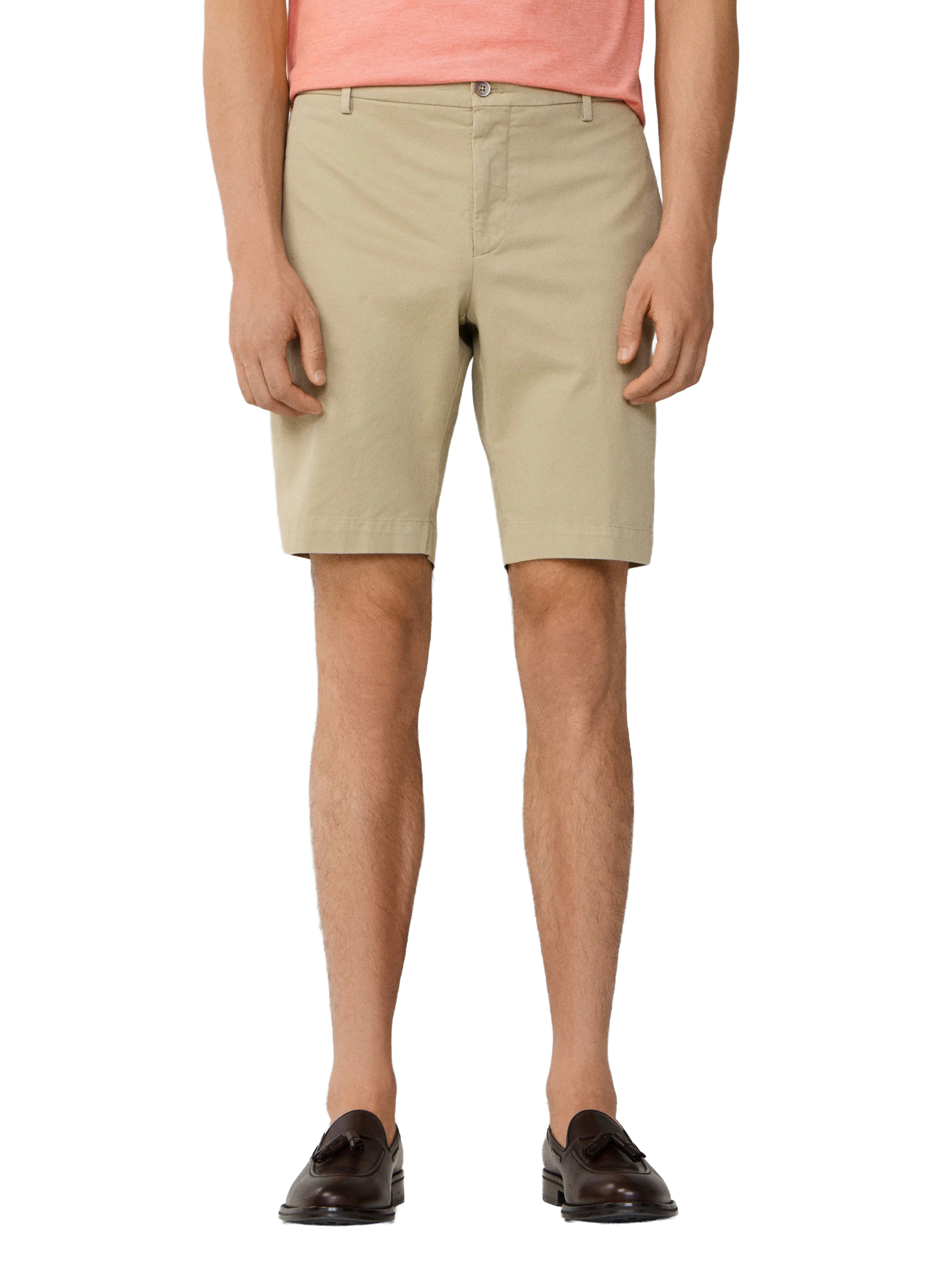 Bermuda droit en coton mélangé HACKETT Beige