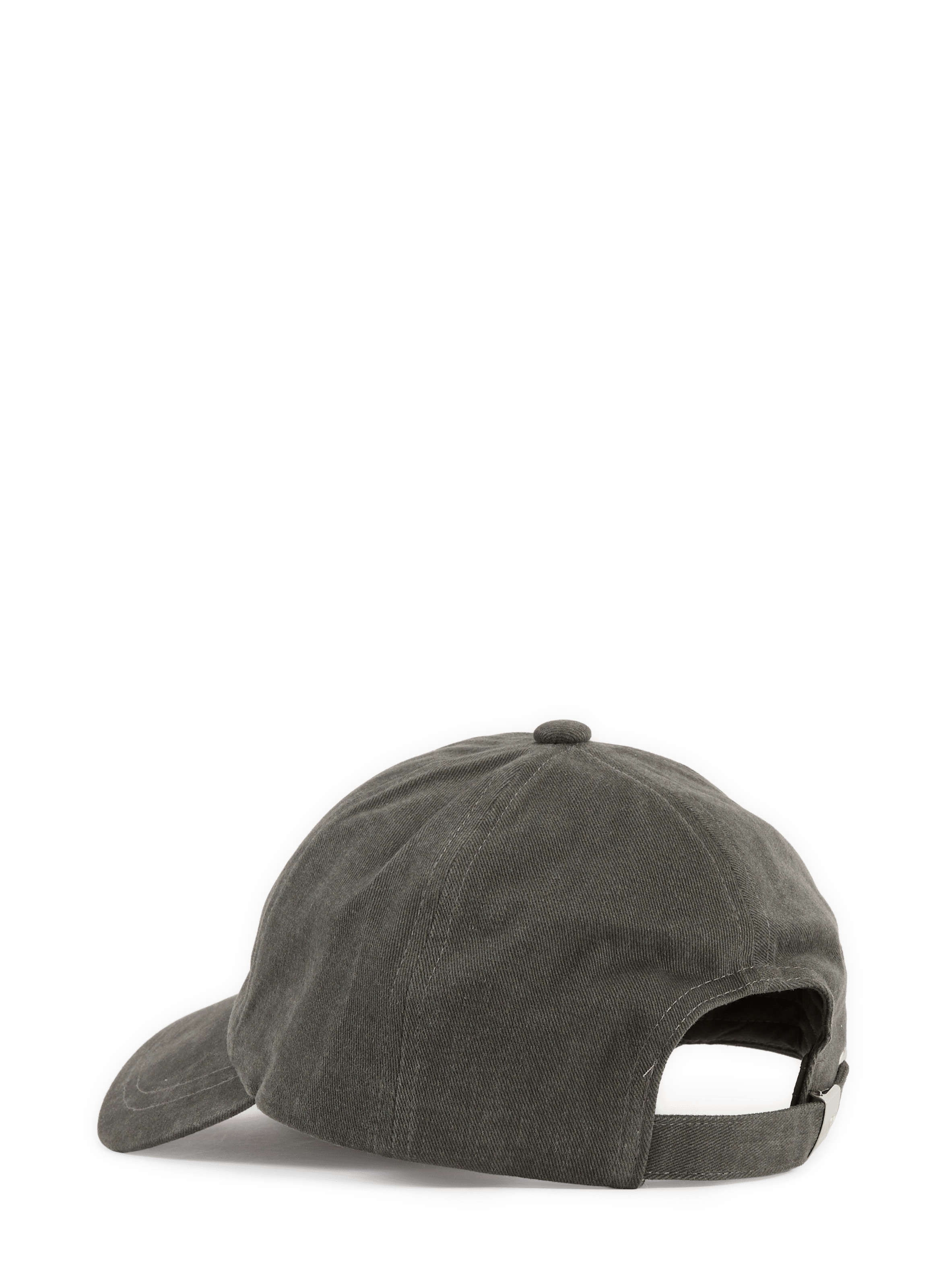 Embroidered cotton and canvas cap NN.07 Khaki