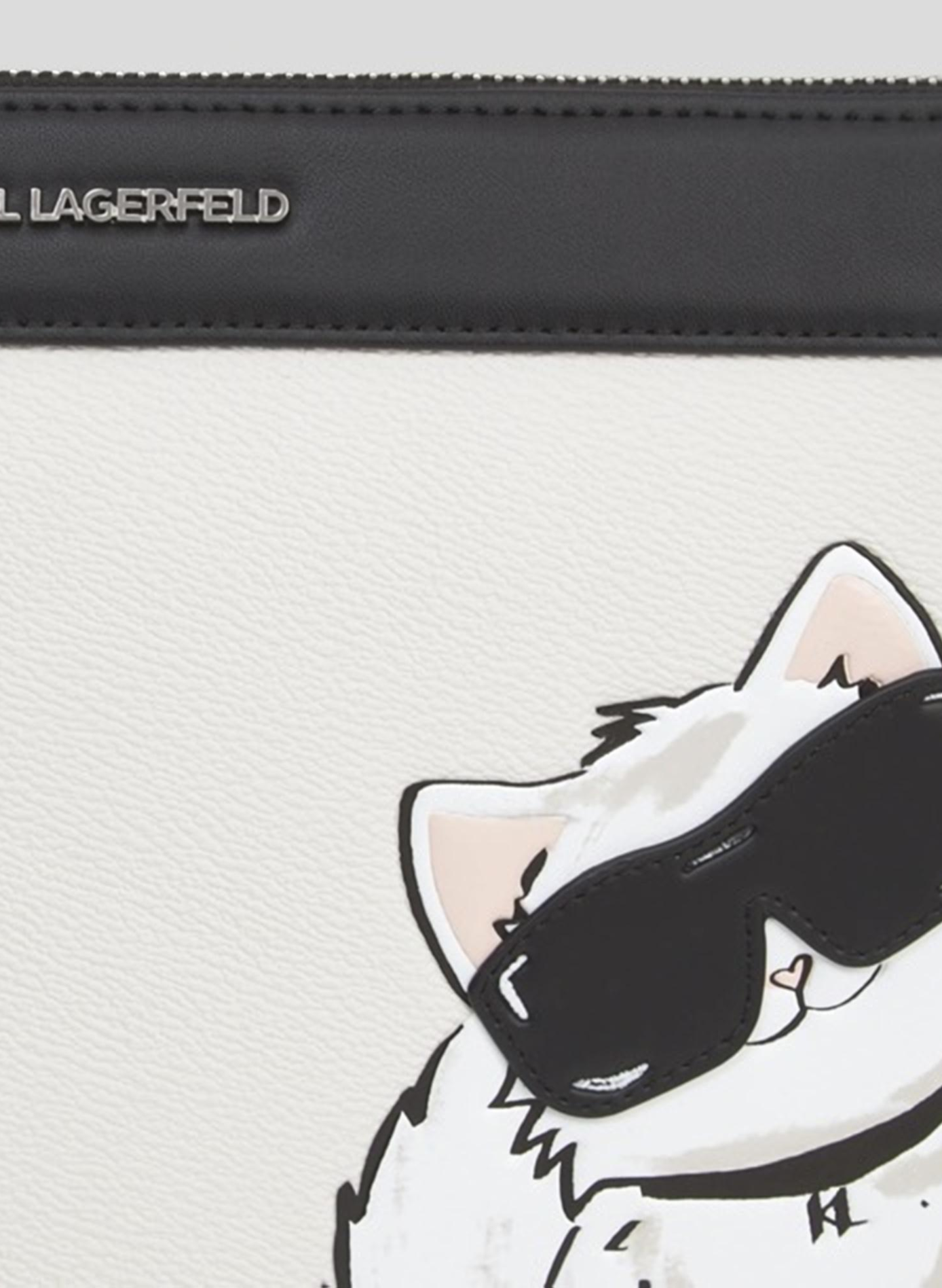 Choupette Icon Clutch KARL LAGERFELD Beige