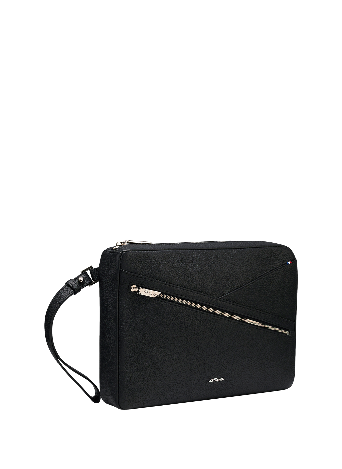 Néo Capsule leather clutch S.T. DUPONT Black