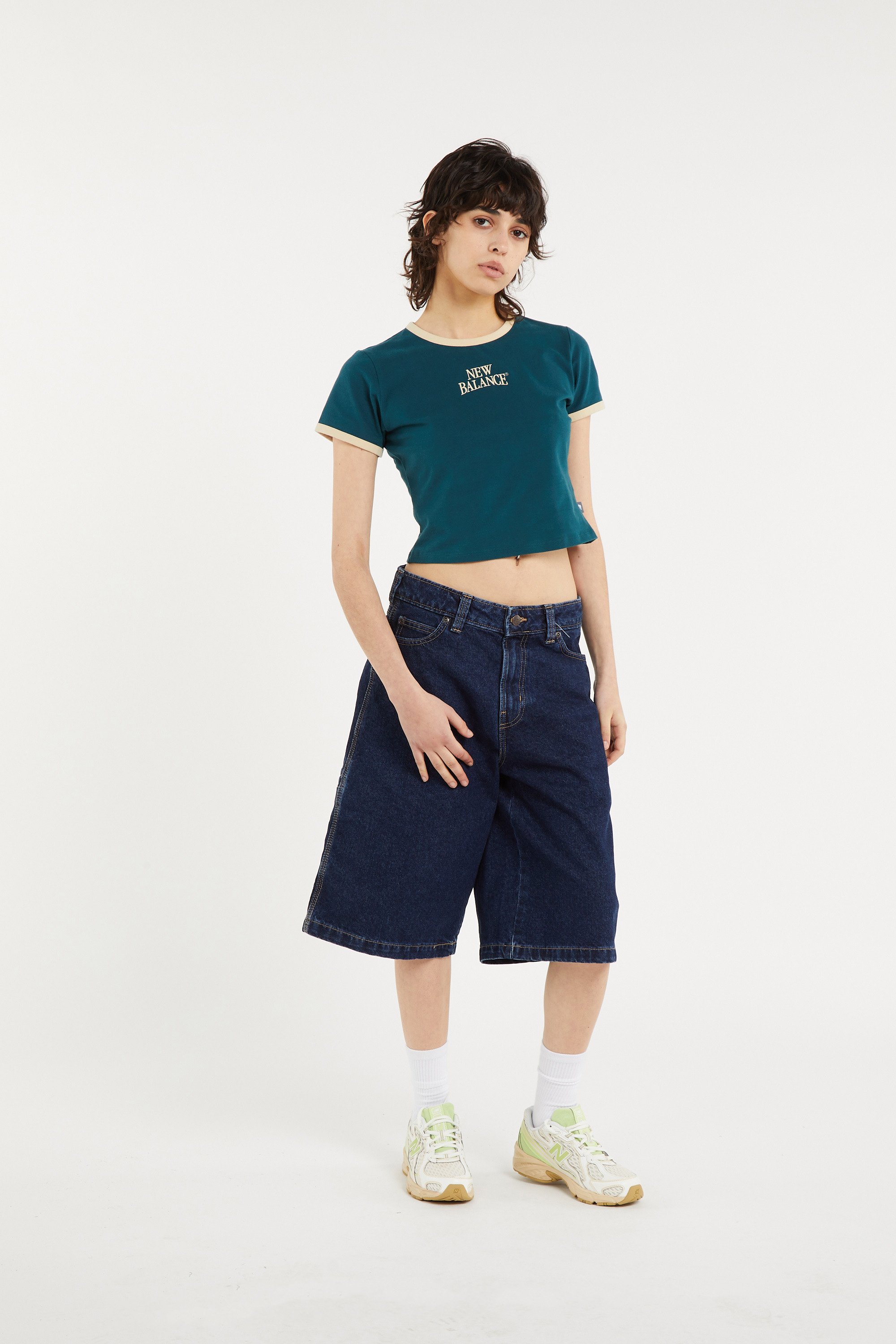Short 957 13 inch denim short w DICKIES Bleu