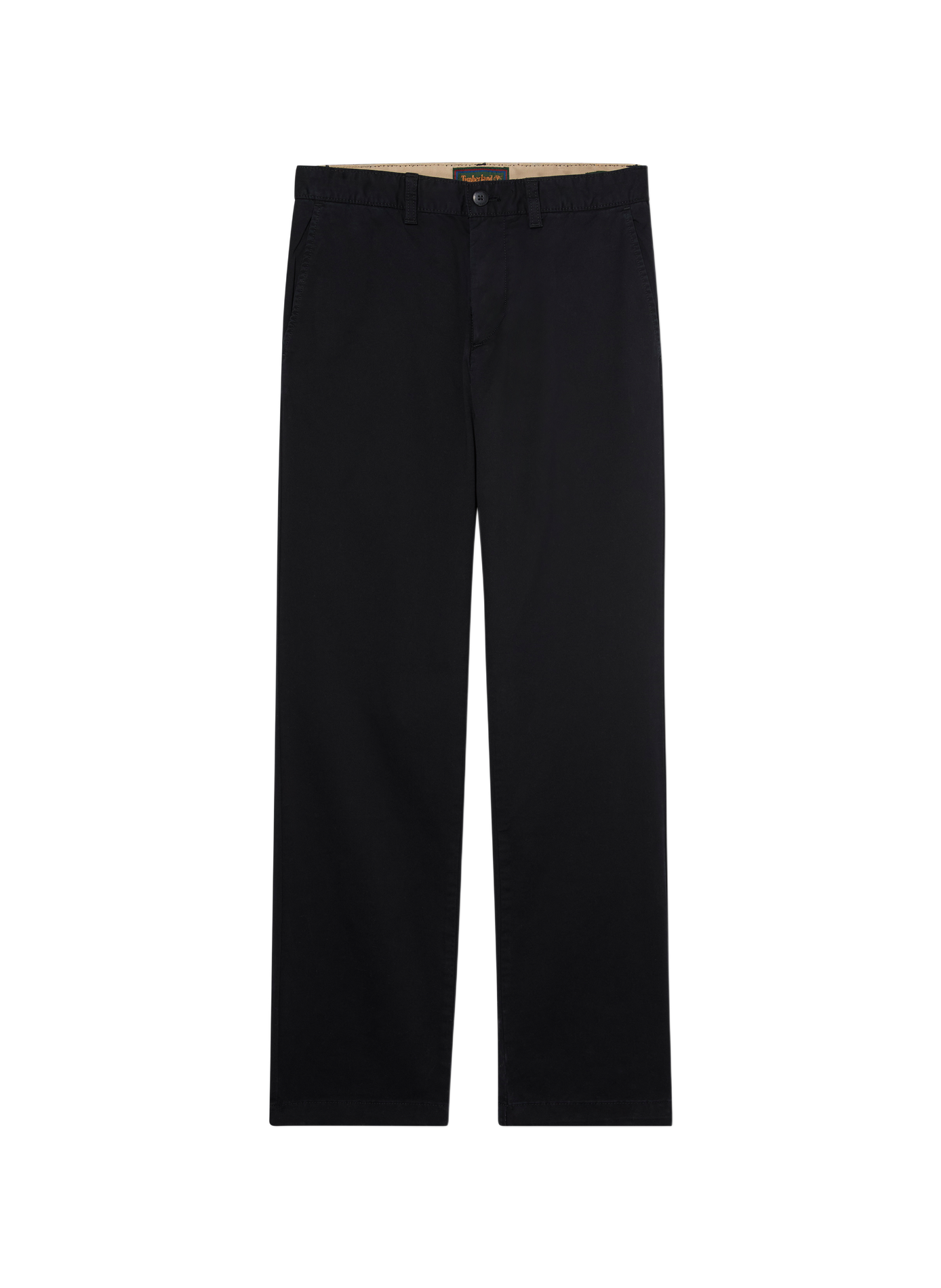 Pantalon droit en coton mélangé TIMBERLAND Noir