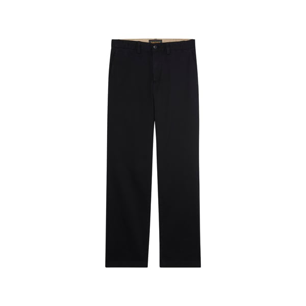 Pantalon droit en coton mélangé Pantalon droit en coton mélangé