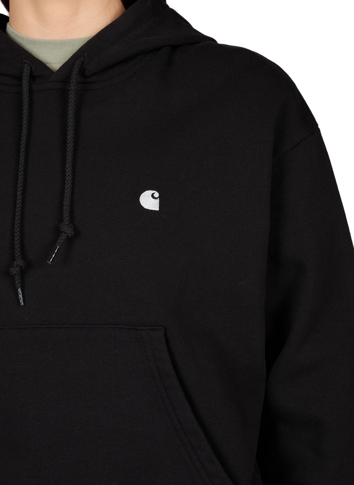 Cotton Hooded Sweatshirt CARHARTT WIP Black