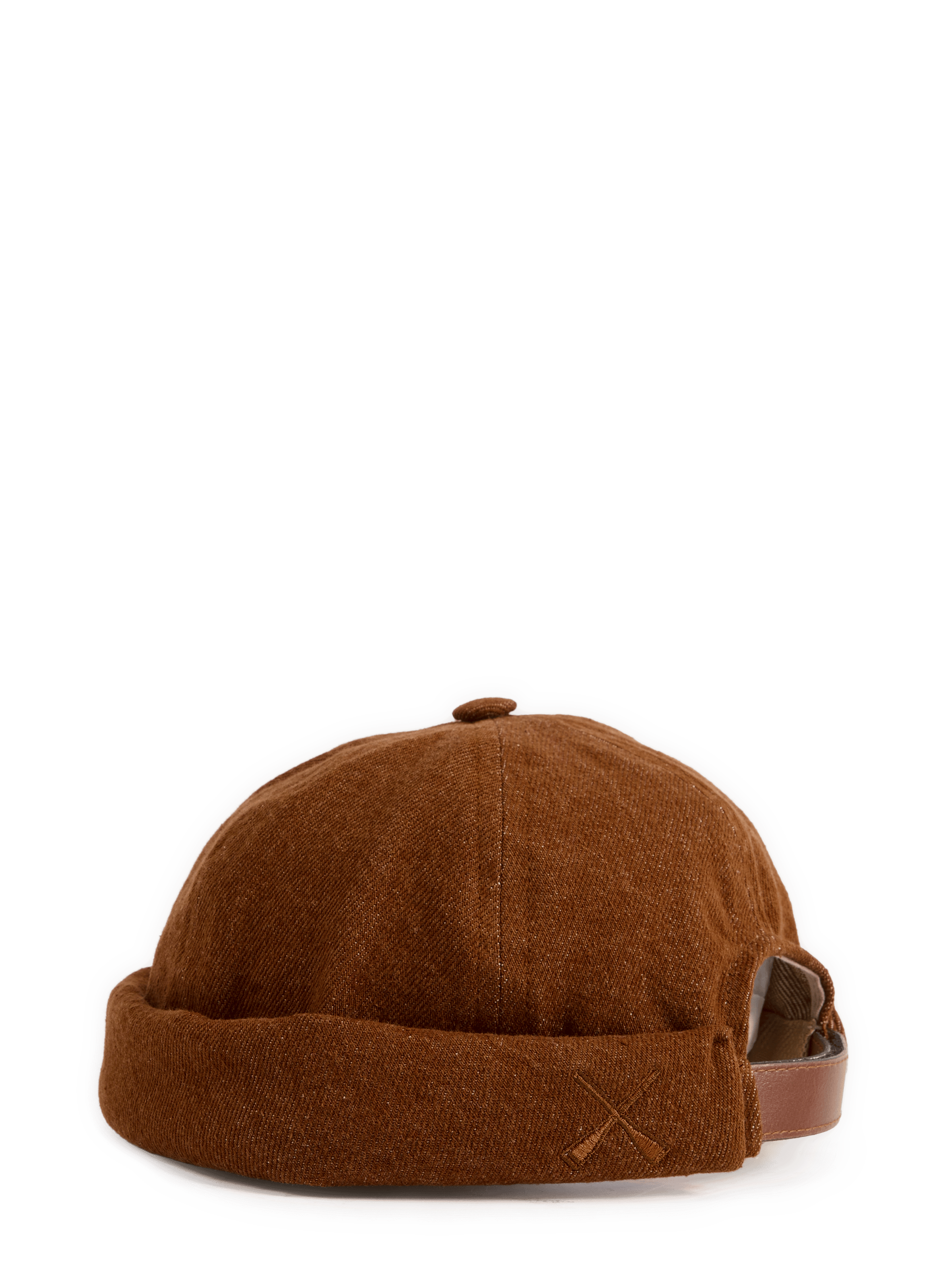 Cotton hat  BETON CIRE Brown