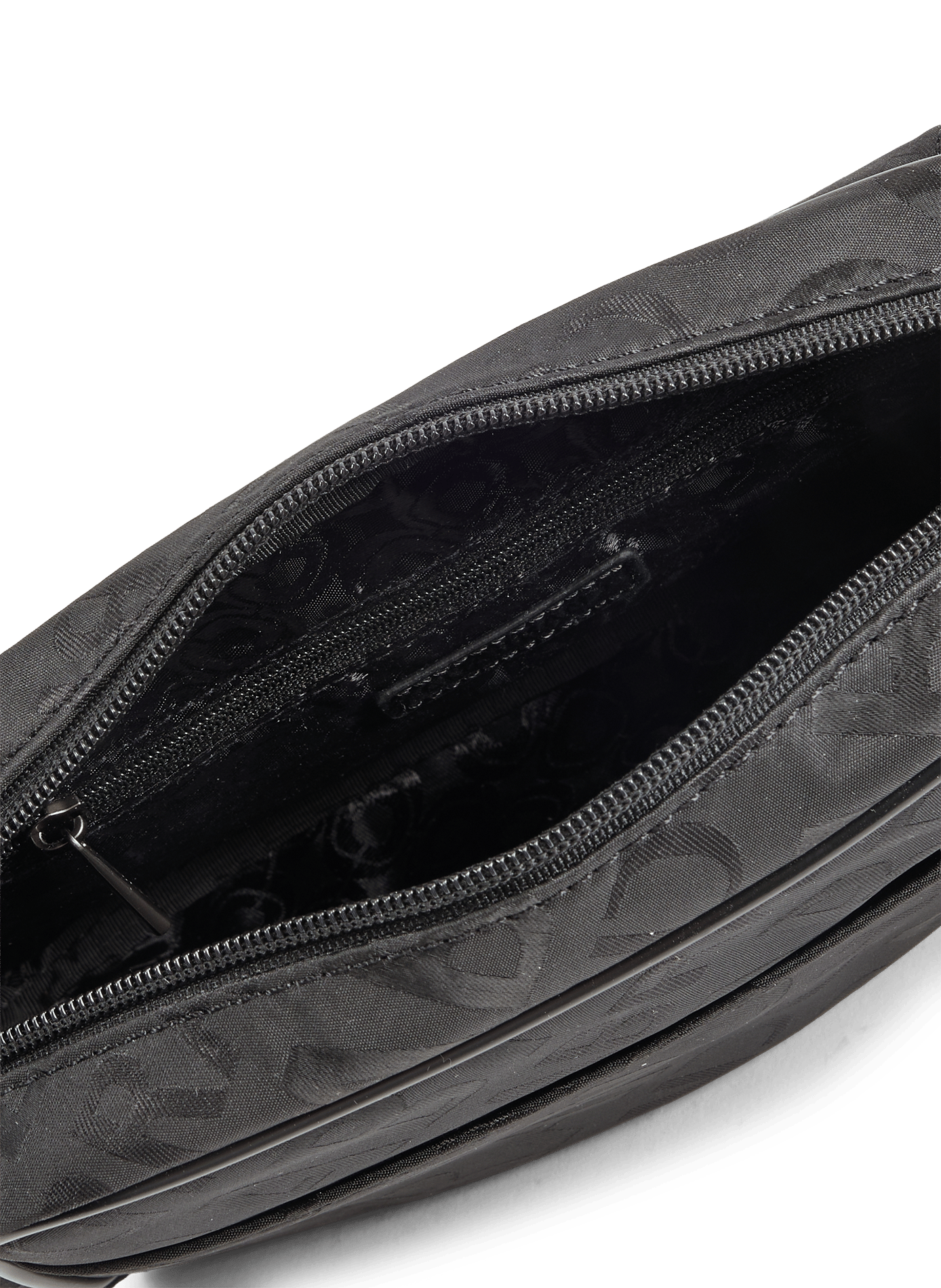 Solid color flap multi-pocket bag CHABRAND Black