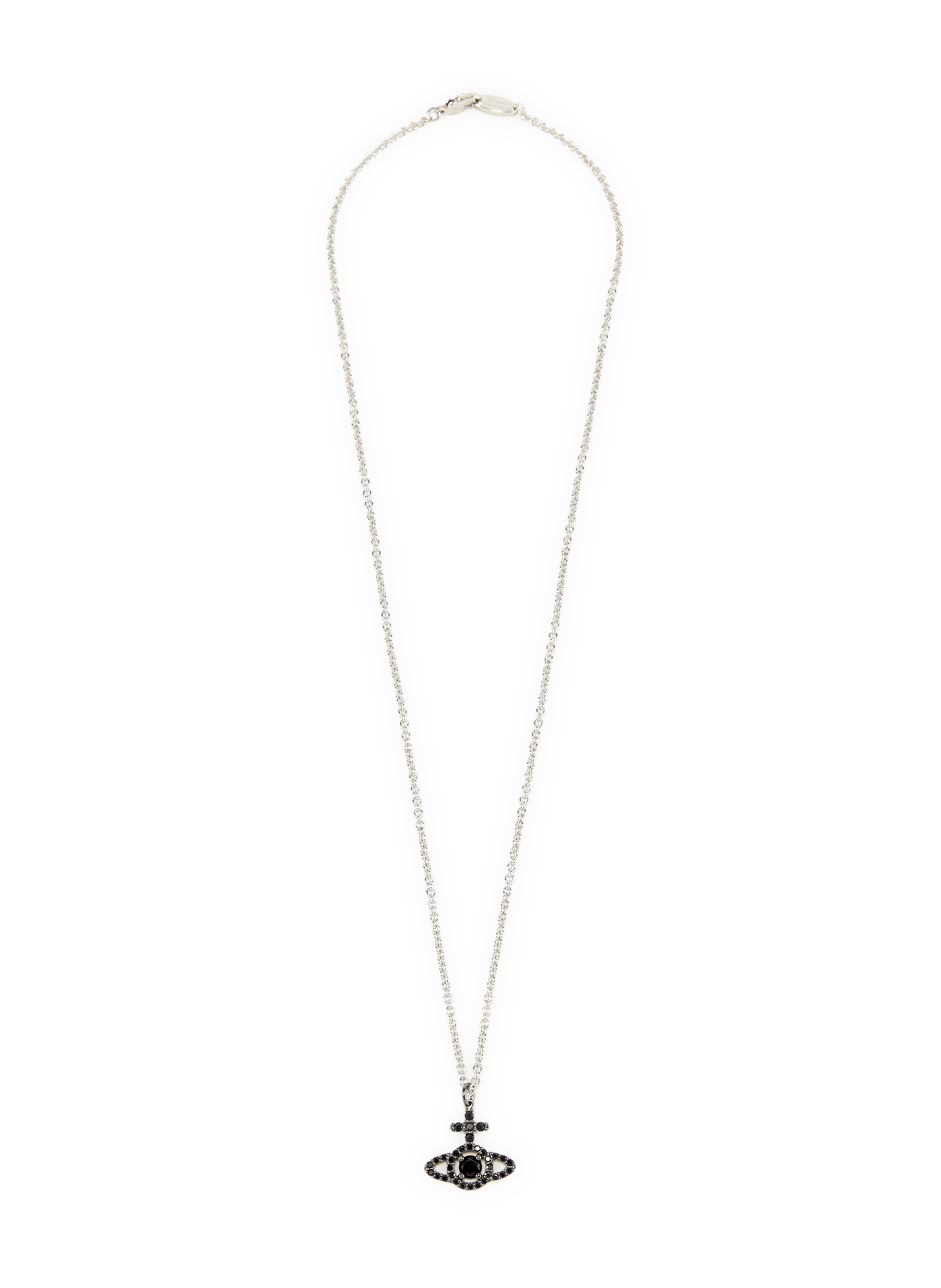 Man Necklace Olympia with Orb VIVIENNE WESTWOOD Black