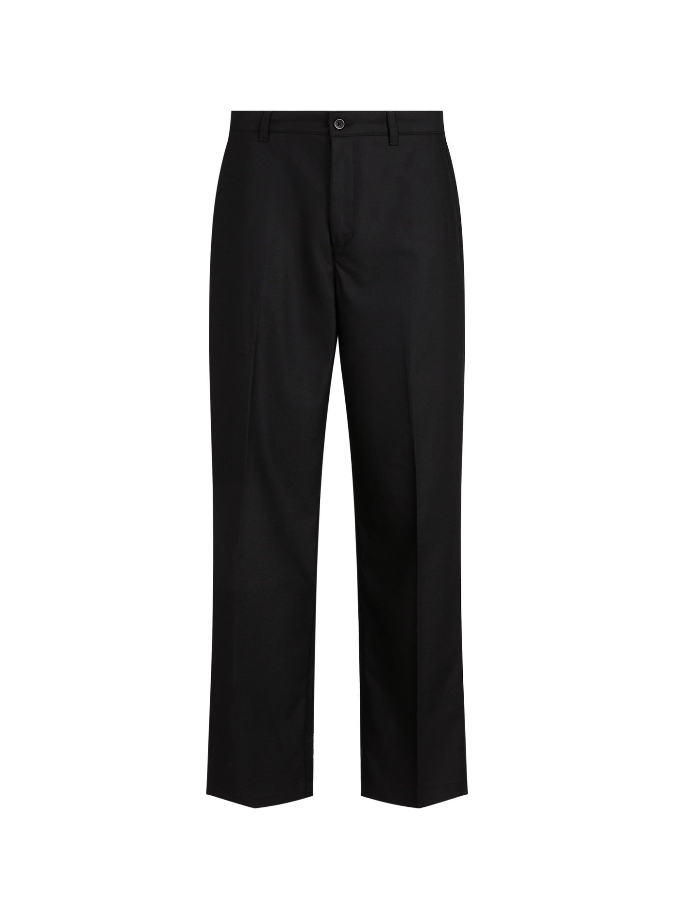 Pantalon droit uni LES DEUX Noir
