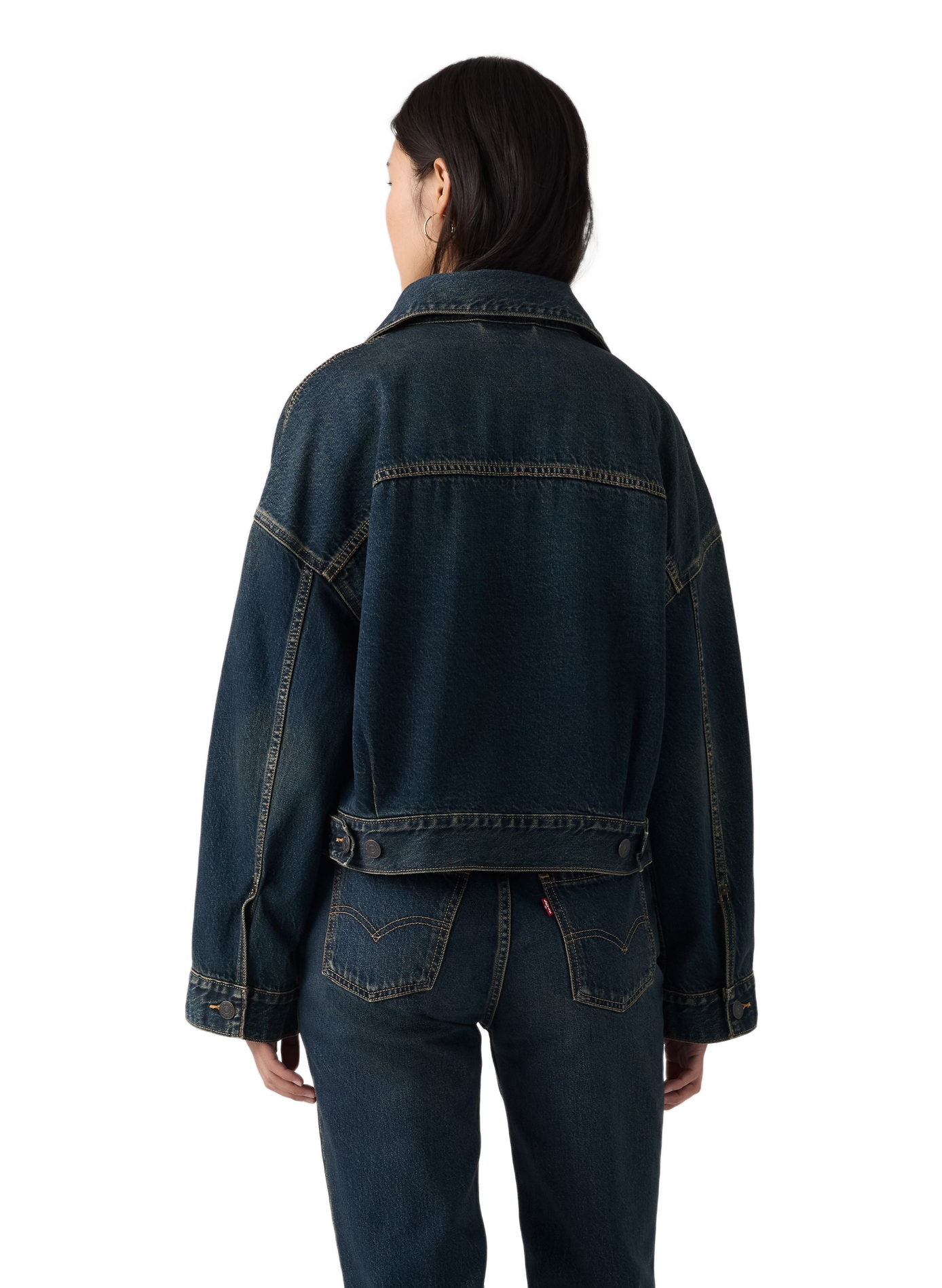 Jacke mit klassischem Baumwollkragen LEVI'S Blau