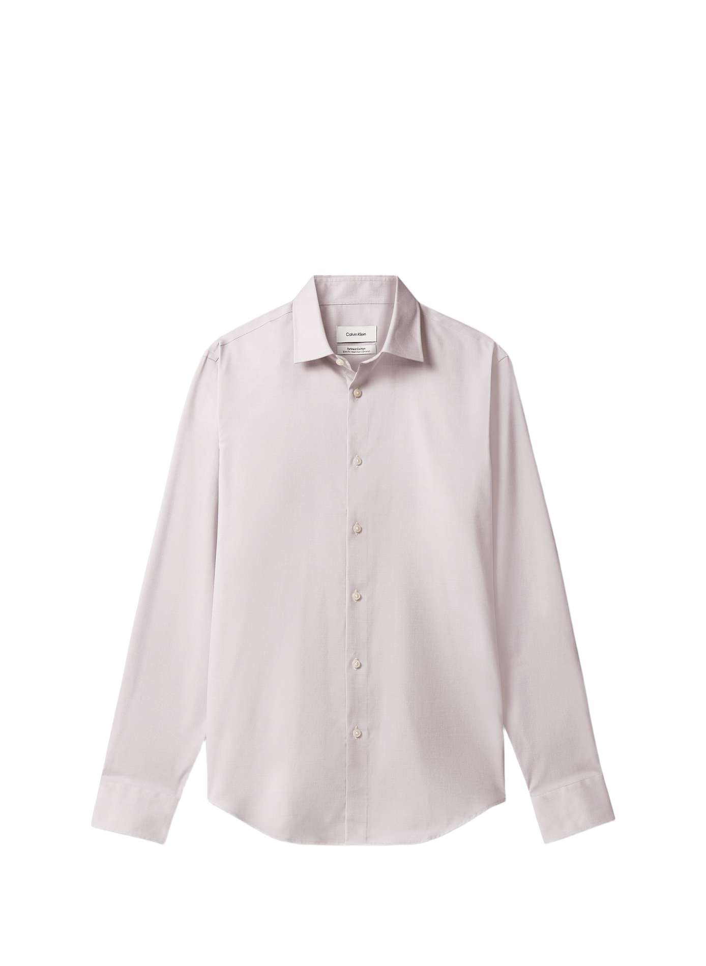Rechte katoenen blouse CALVIN KLEIN Beige
