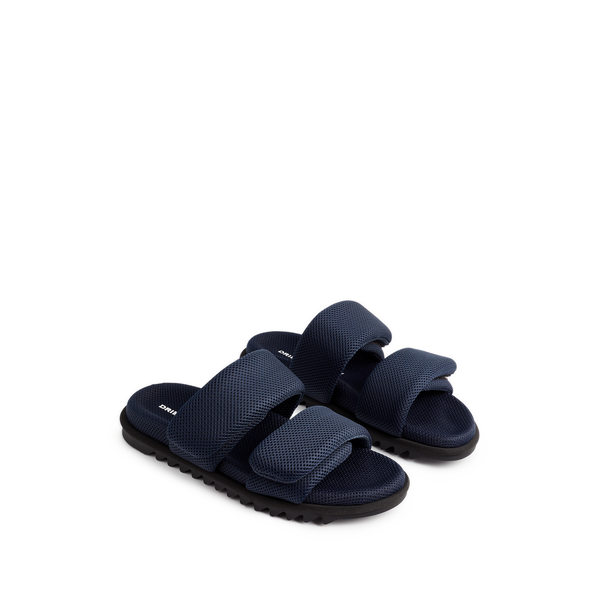 Dries Van Noten Mesh Sandals In Blue