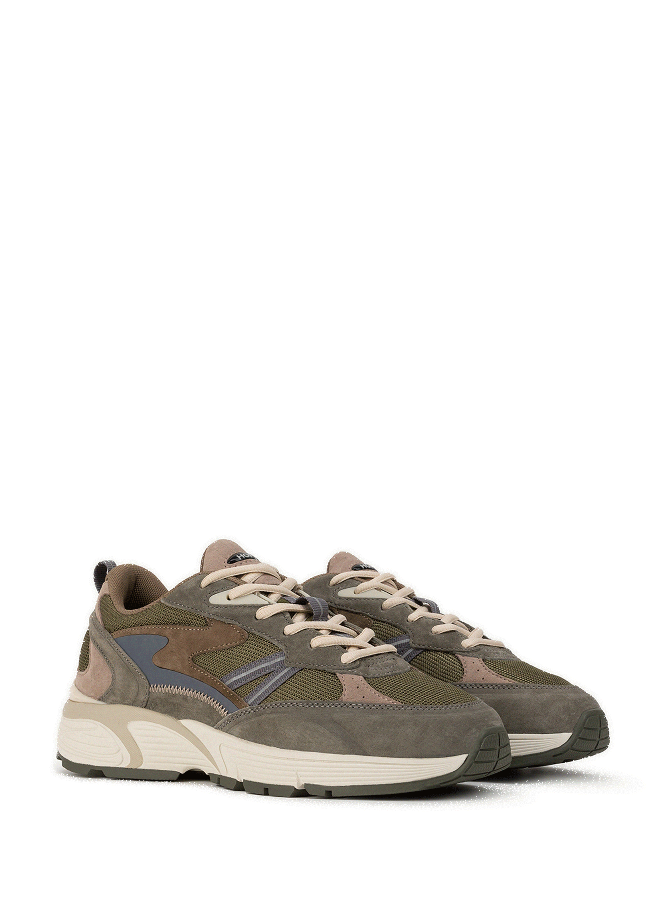 Baskets Maine en cuir