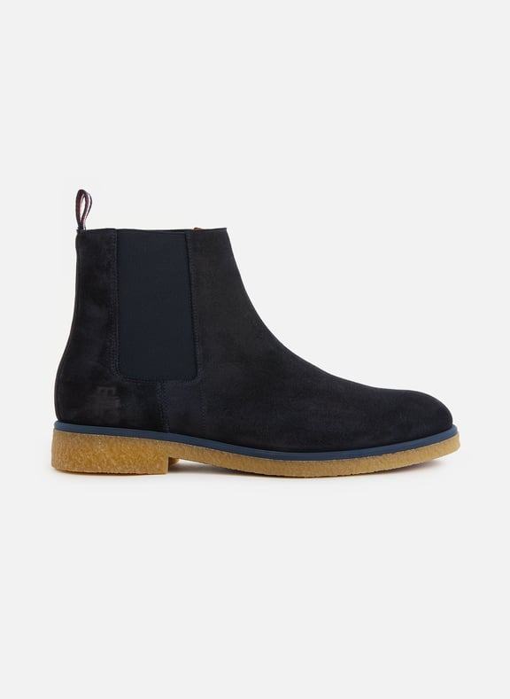 Tommy hilfiger discount blue suede boots