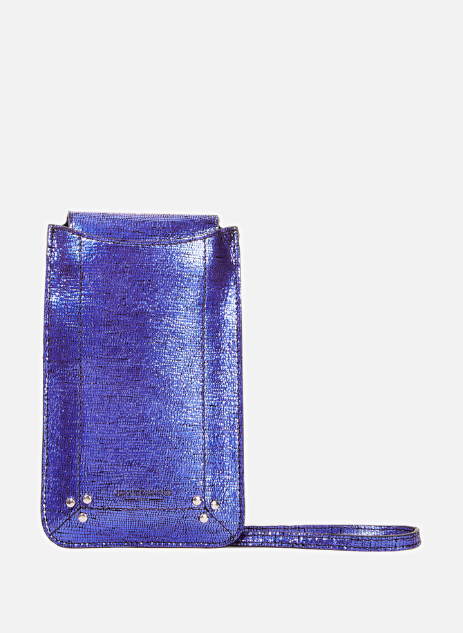 JÉRÔME DREYFUSS leather phone pouch