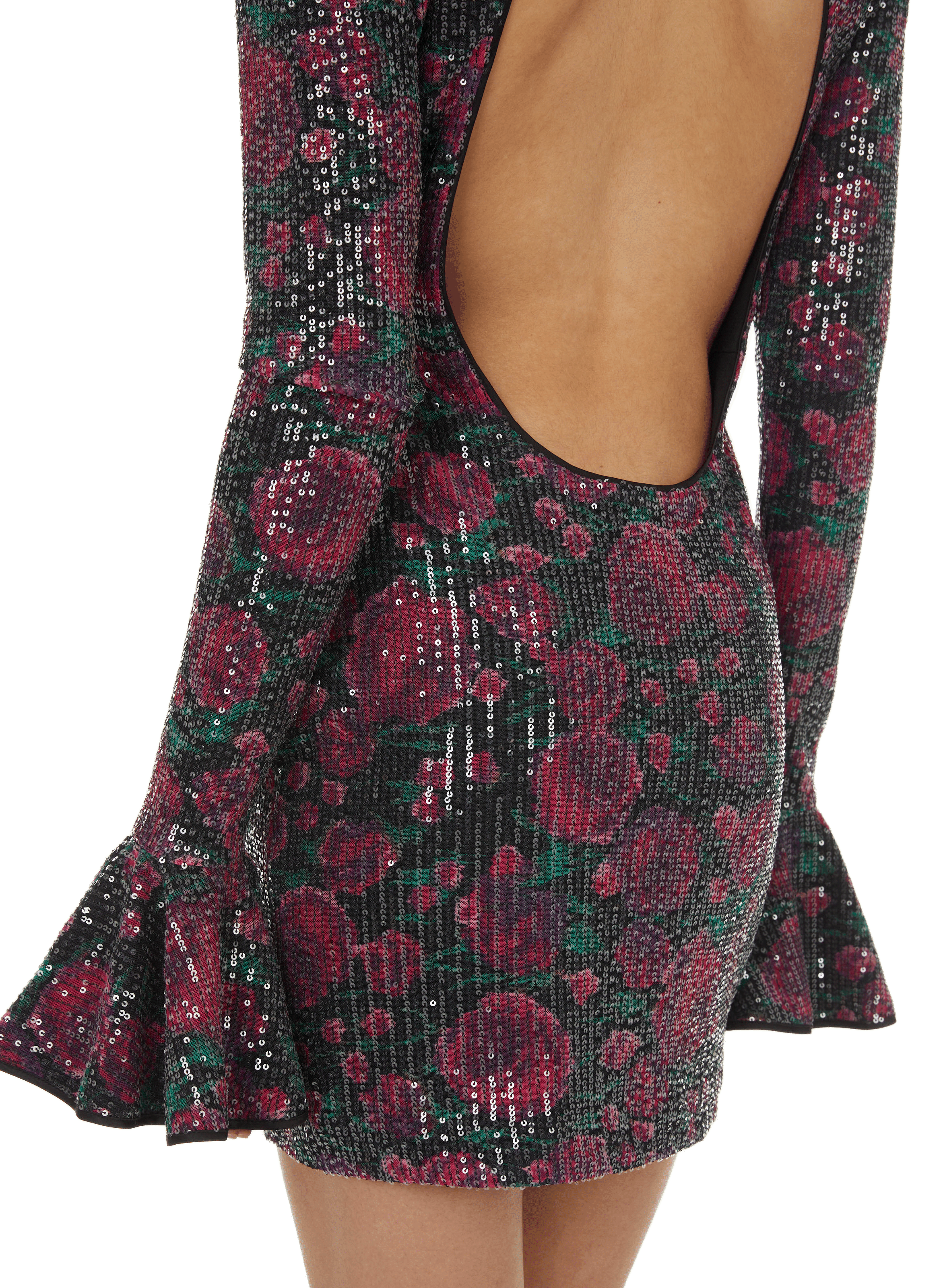 Sequin mini dress  ROTATE Purple