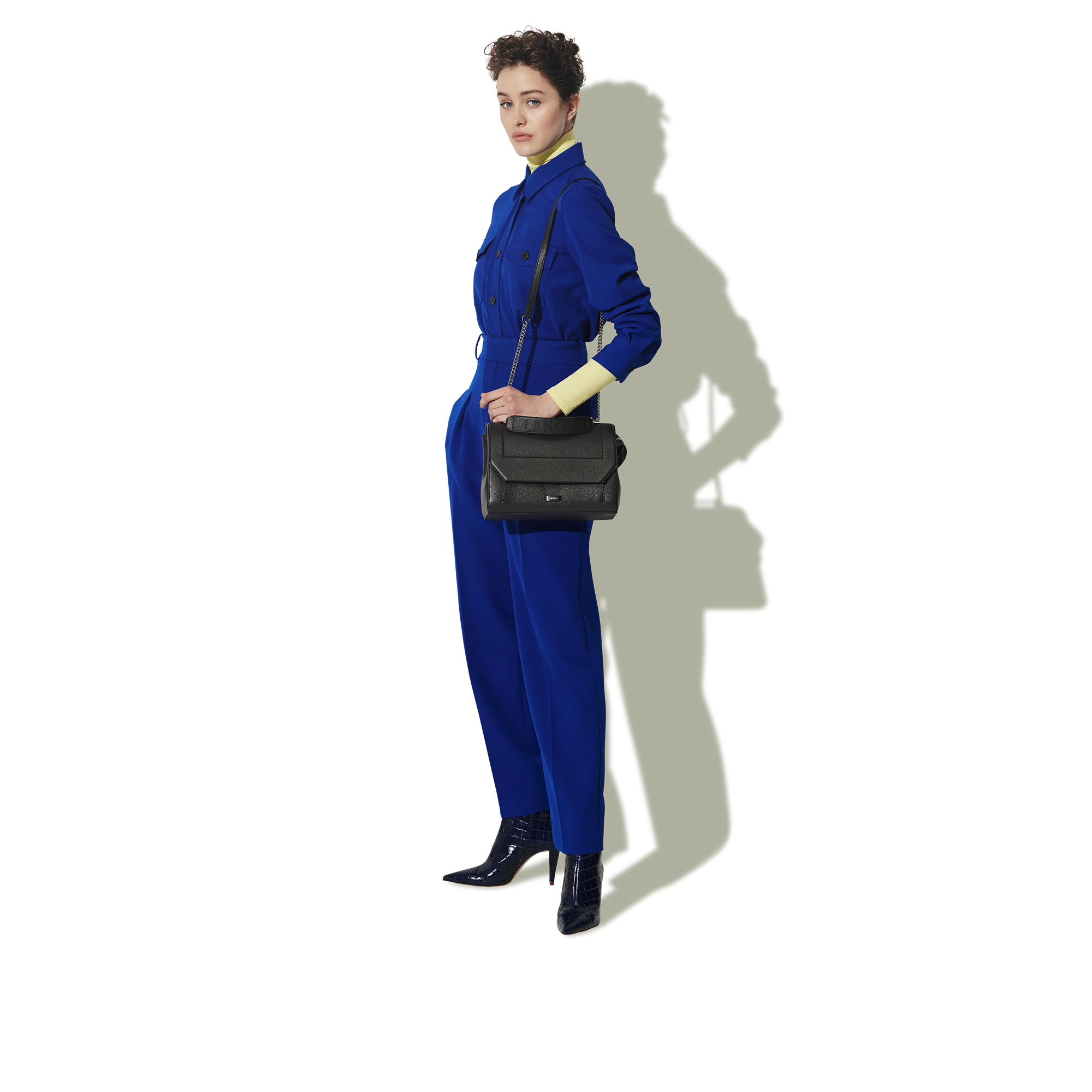 Sac rabat l - ninon de lancel LANCEL Noir