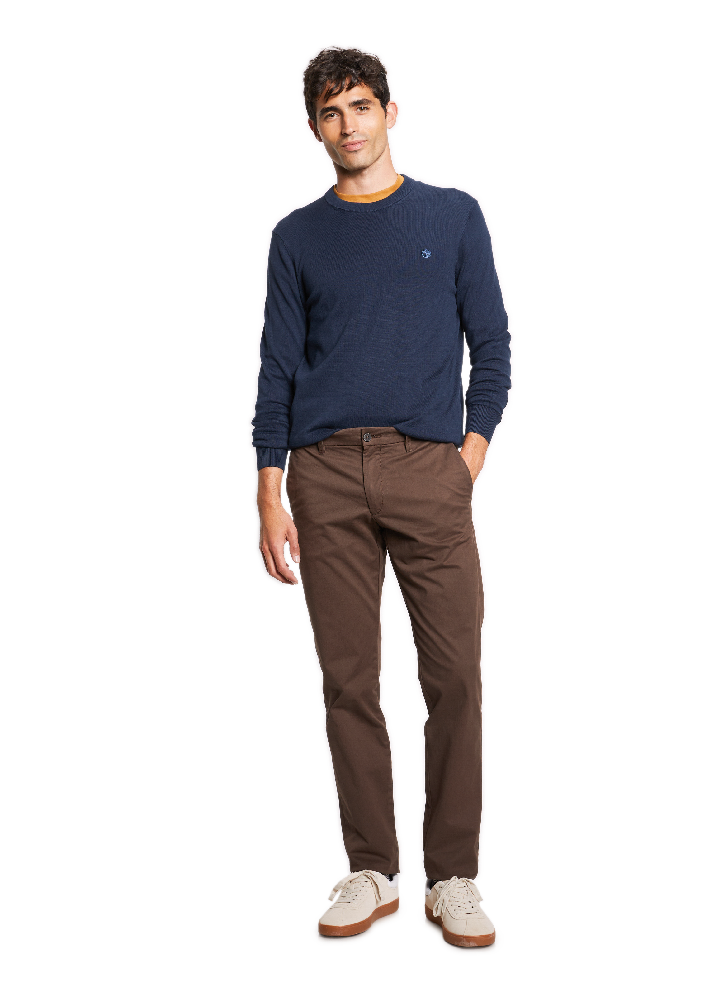 Cotton jumper TIMBERLAND Blue