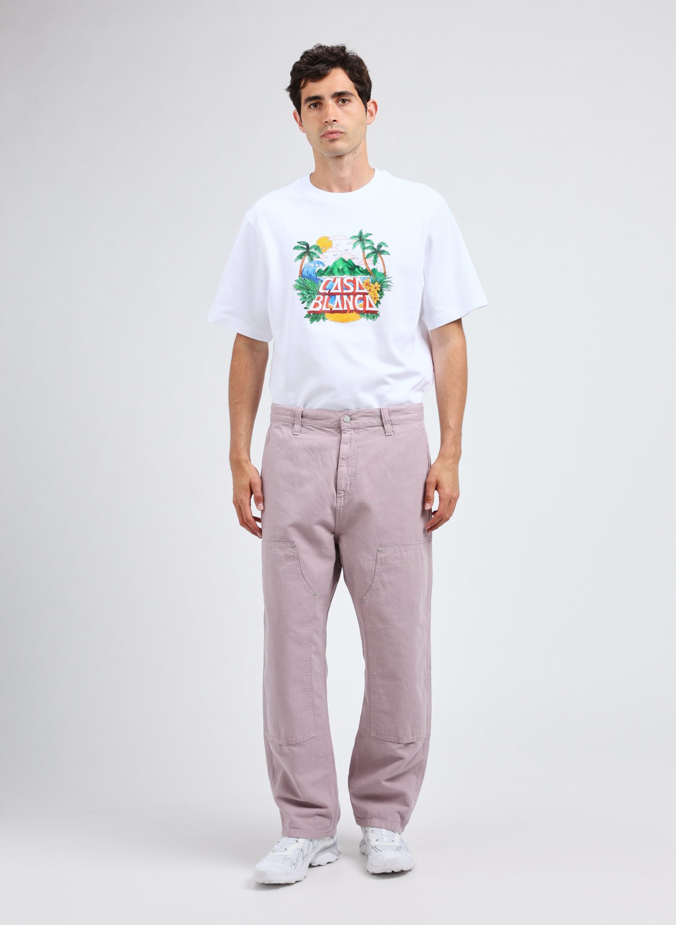 Walter Double Knee Pants CARHARTT WIP Pink