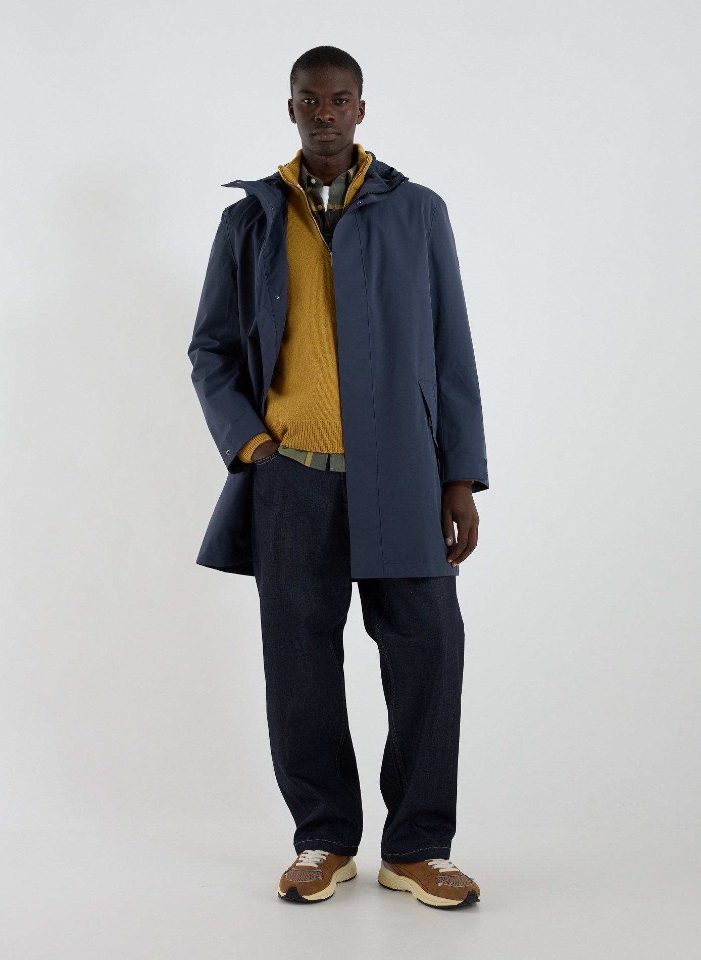 Long cut parka AIGLE Blue