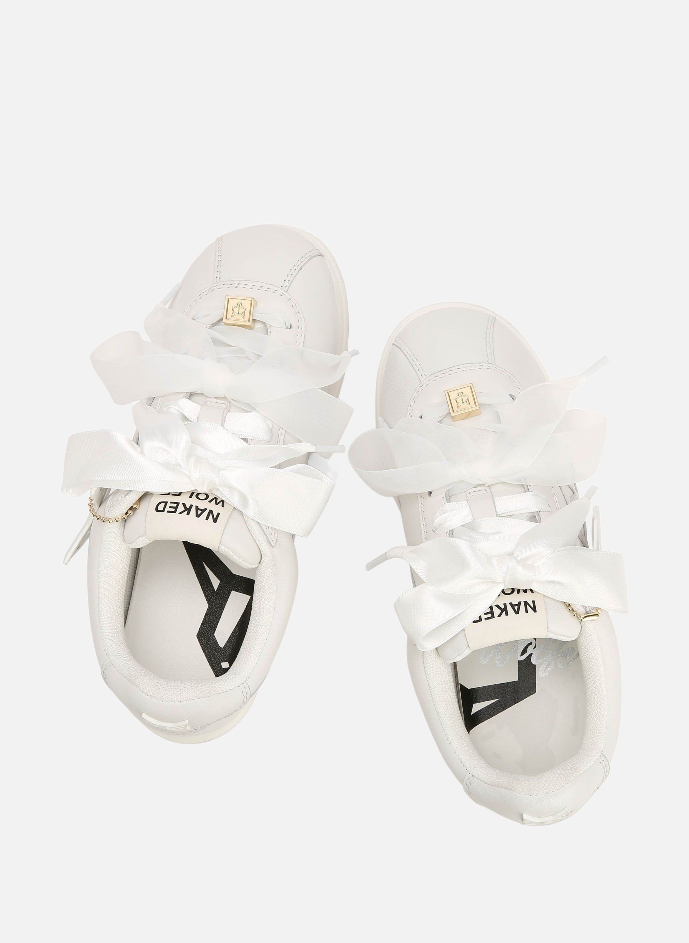 Baskets expense NAKED WOLFE Blanc