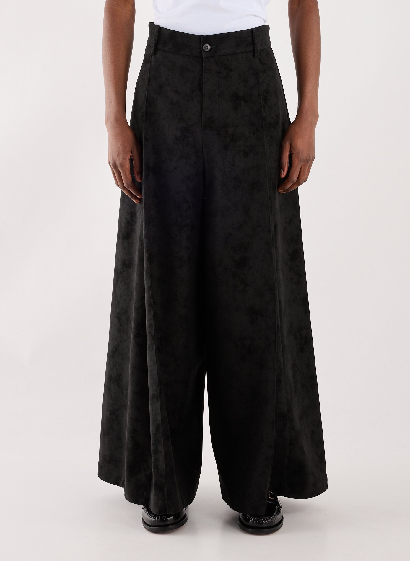 Elasticated trousers SEAN SUEN Black