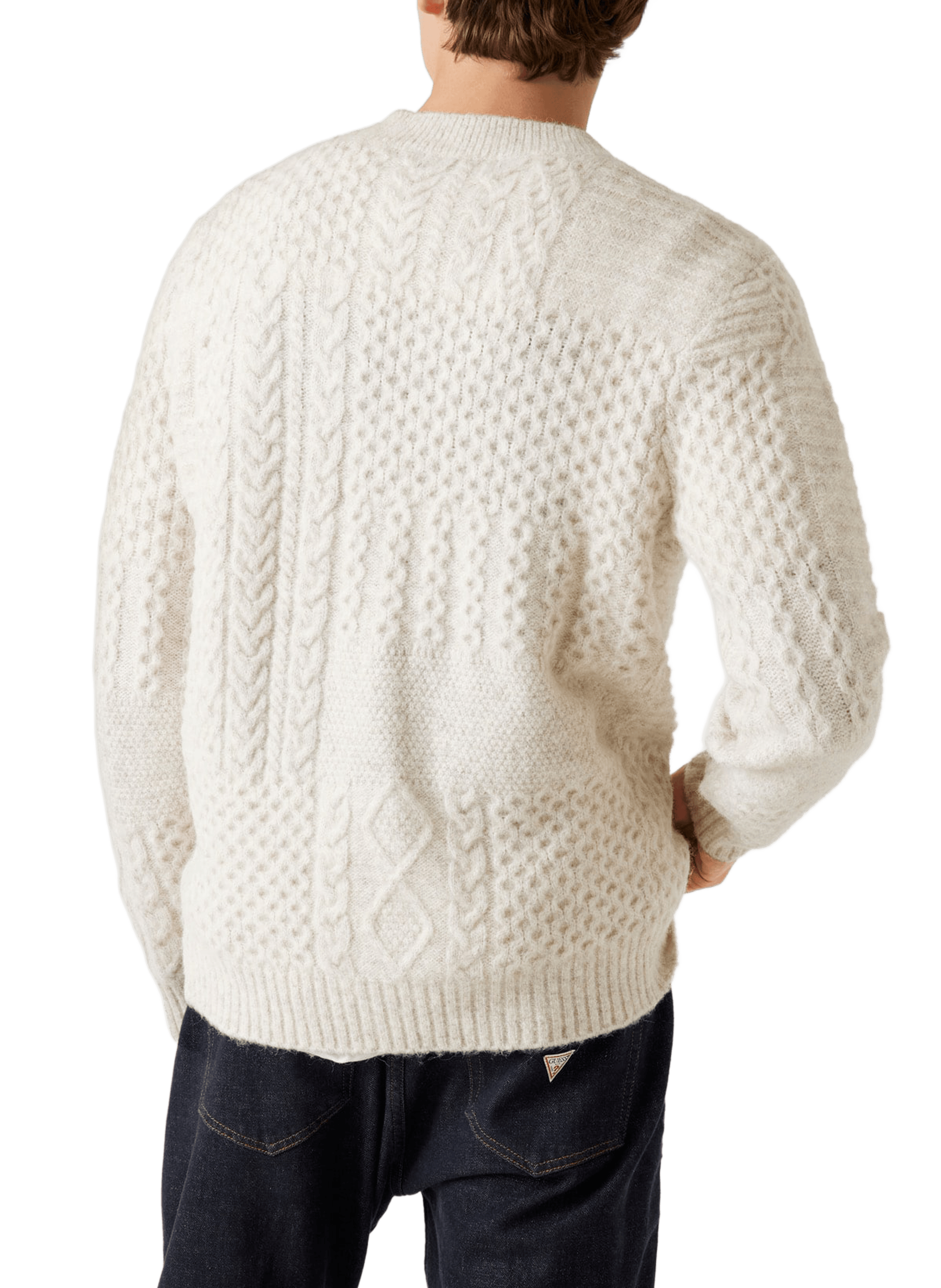 Knitted cardigan GUESS Beige