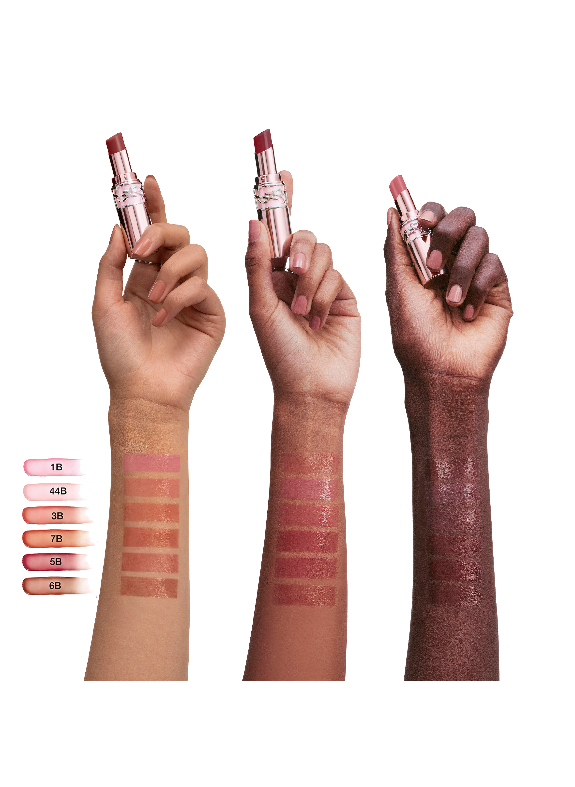 YSL Loveshine Radiant Glow Balm YVES SAINT LAURENT 1b pink sunrise