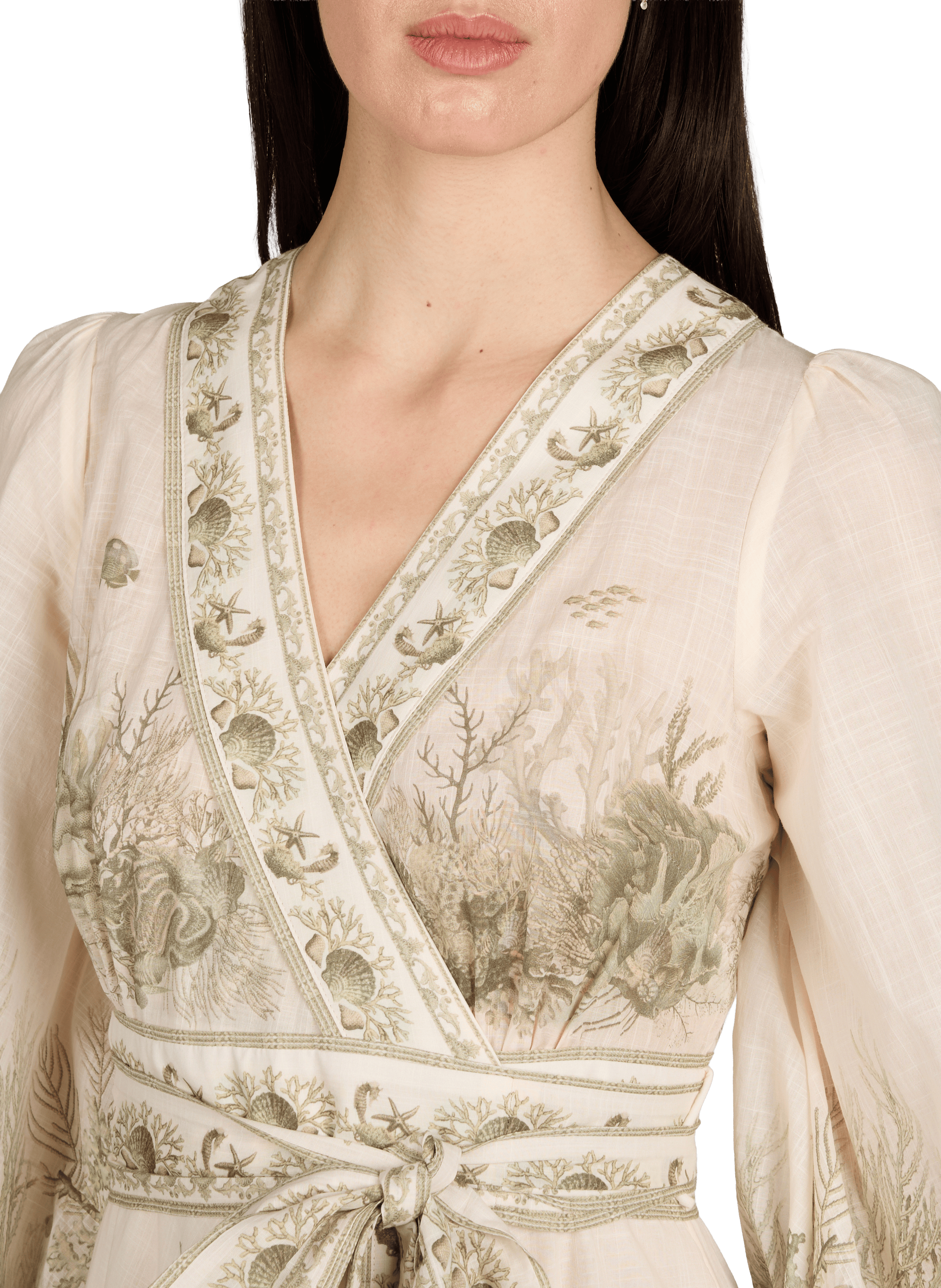 Printed cotton maxi dress ZIMMERMANN Multicolour