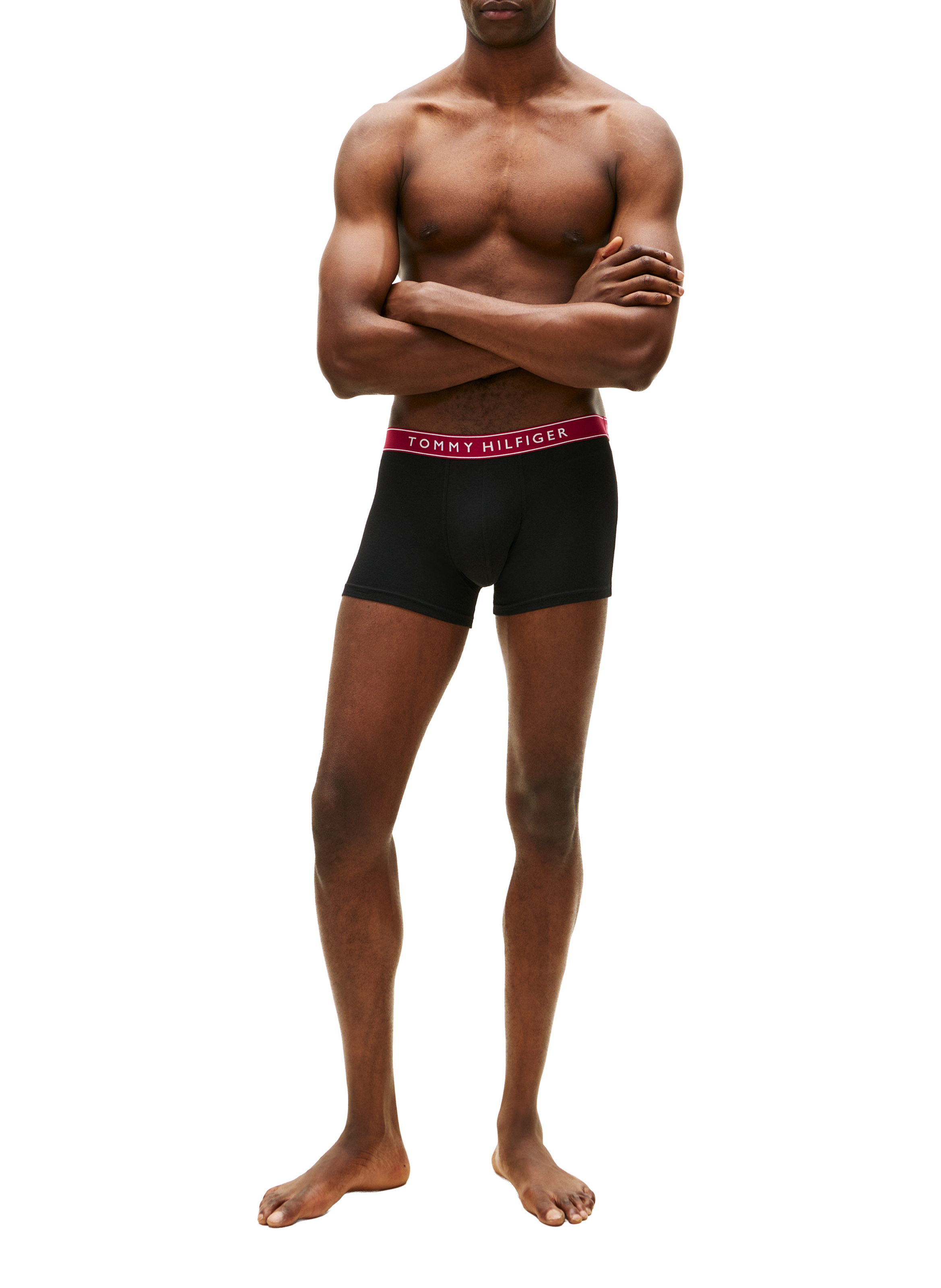 Lot de 3 caleçons en coton mélangé TOMMY HILFIGER Noir