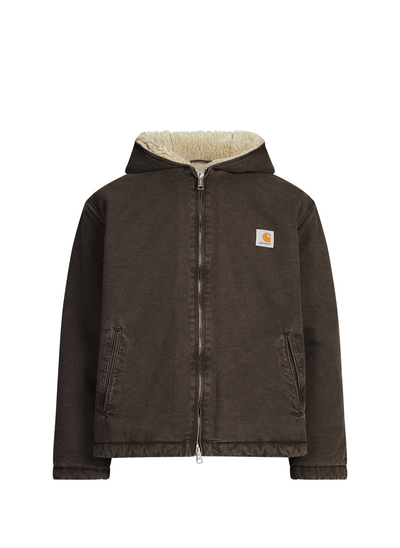 Veste Mitch à capuche en coton CARHARTT WIP Marron