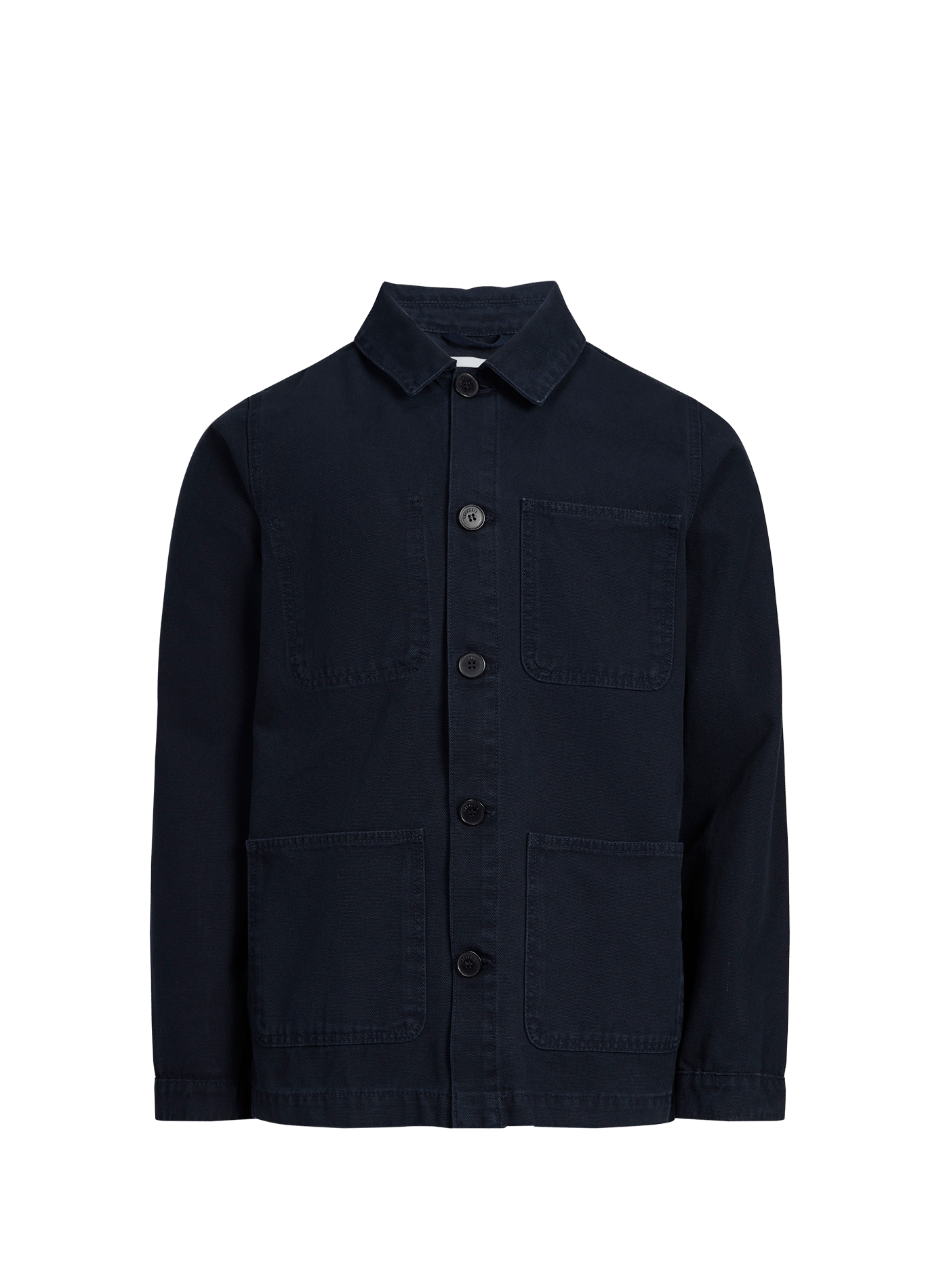 Veste col tailleur en coton LAFAURIE Bleu