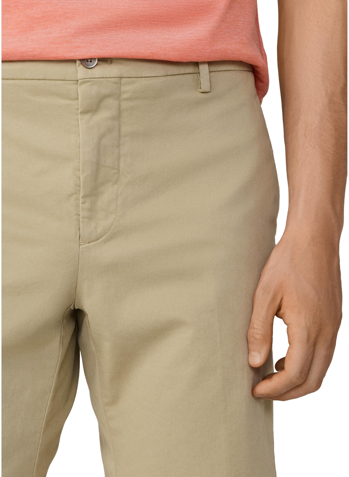 Bermuda droit en coton mélangé HACKETT Beige