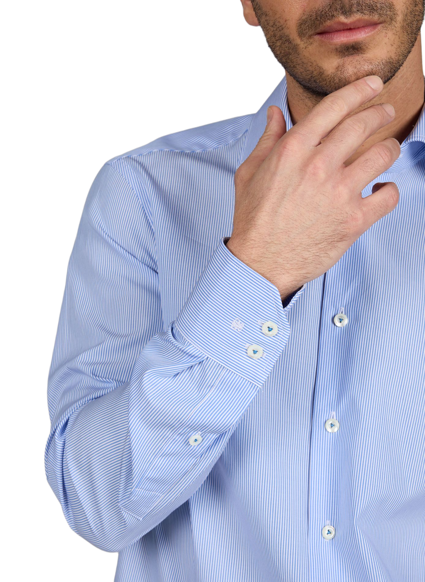 Linen shirt VAN LAACK Blue